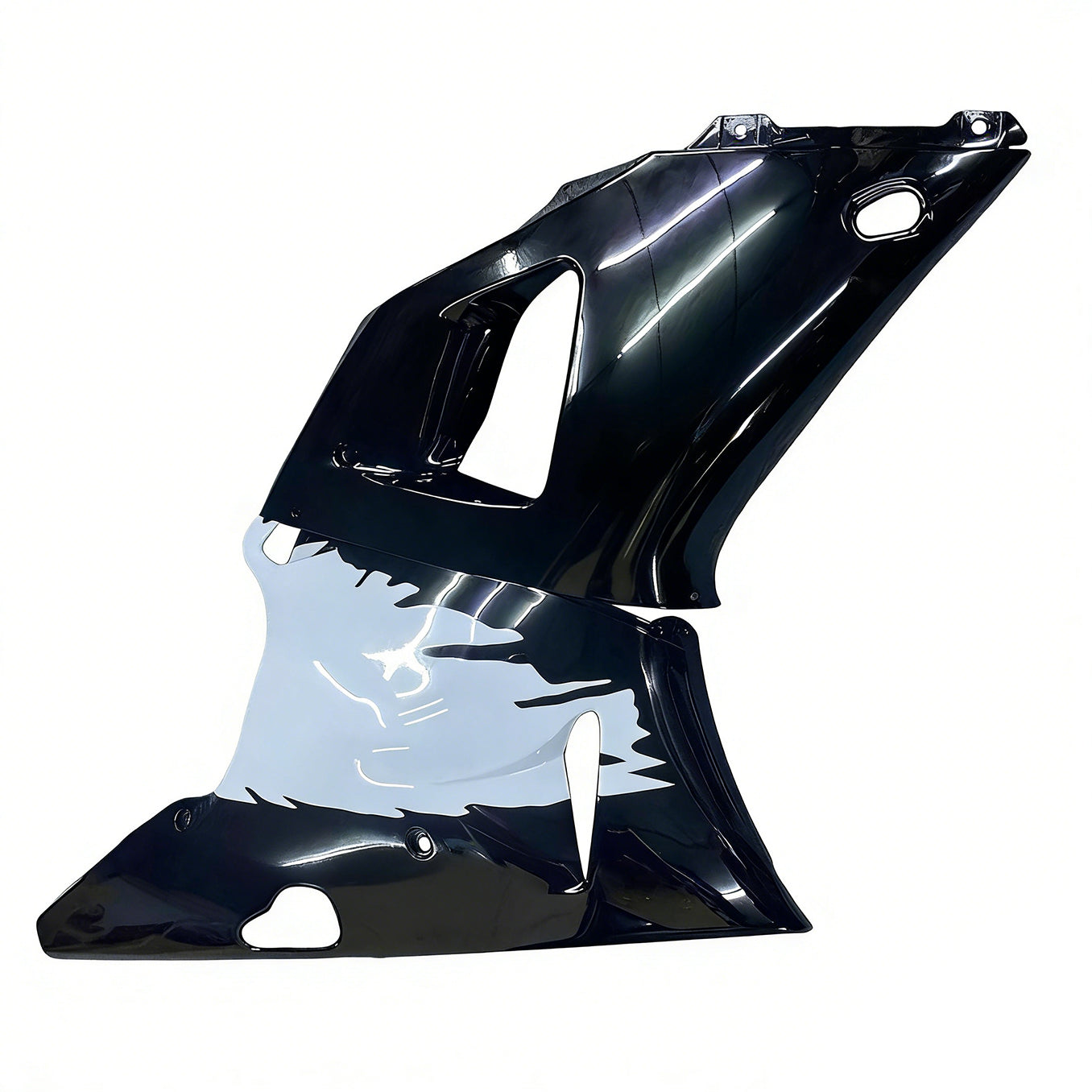 Amotopart 2000-2001 Yamaha YZF 1000 R1 White Black Fairing Zestaw