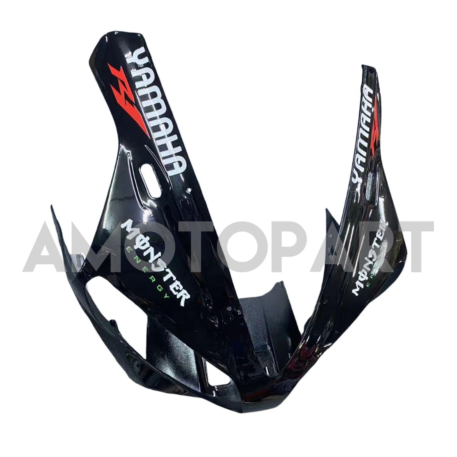 Amotopart 2000-2001 Yamaha YZF 1000 R1 White Black Fairing Kit