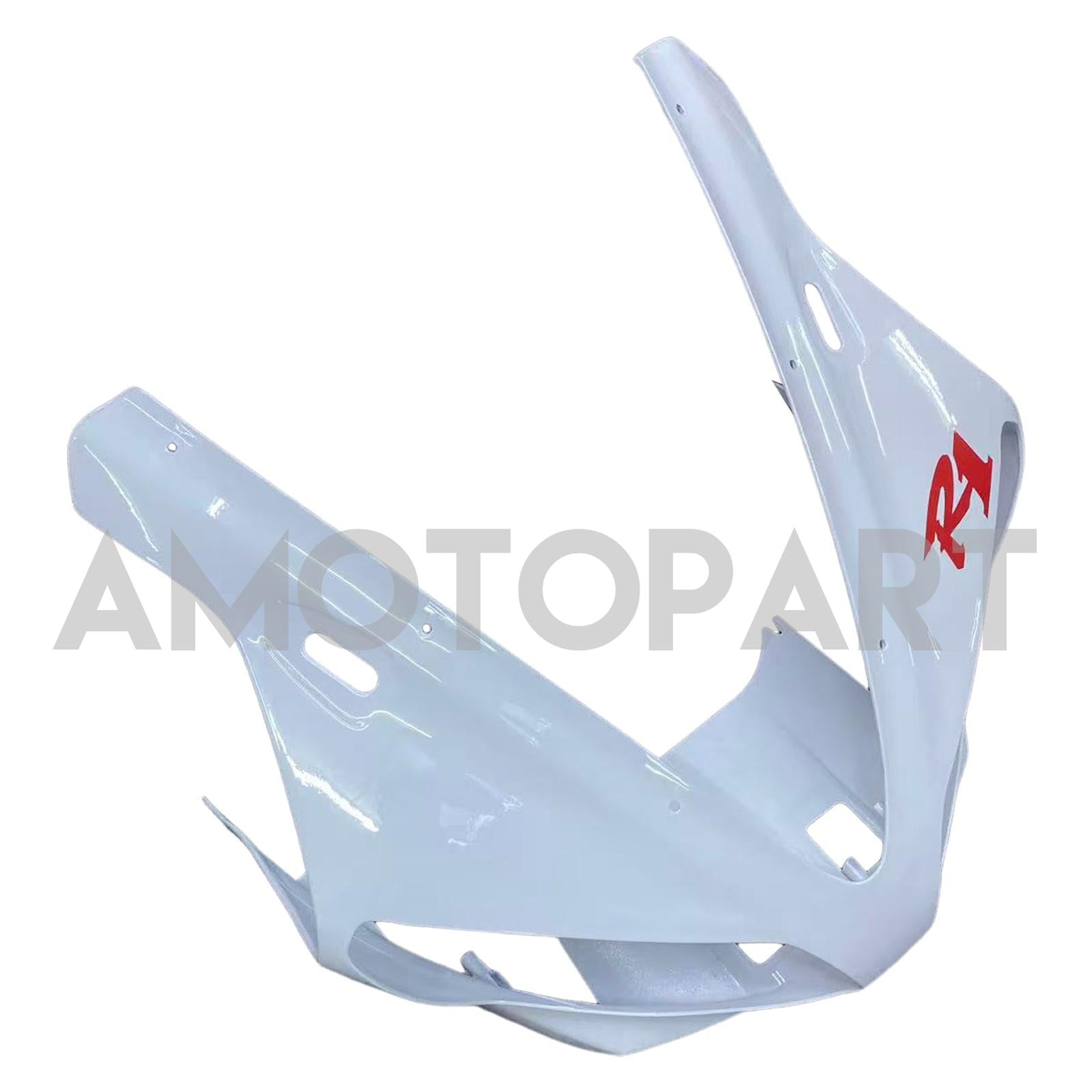 Amotopart 2000-2001 Yamaha YZF 1000 R1 Glossy White Fairing Kit