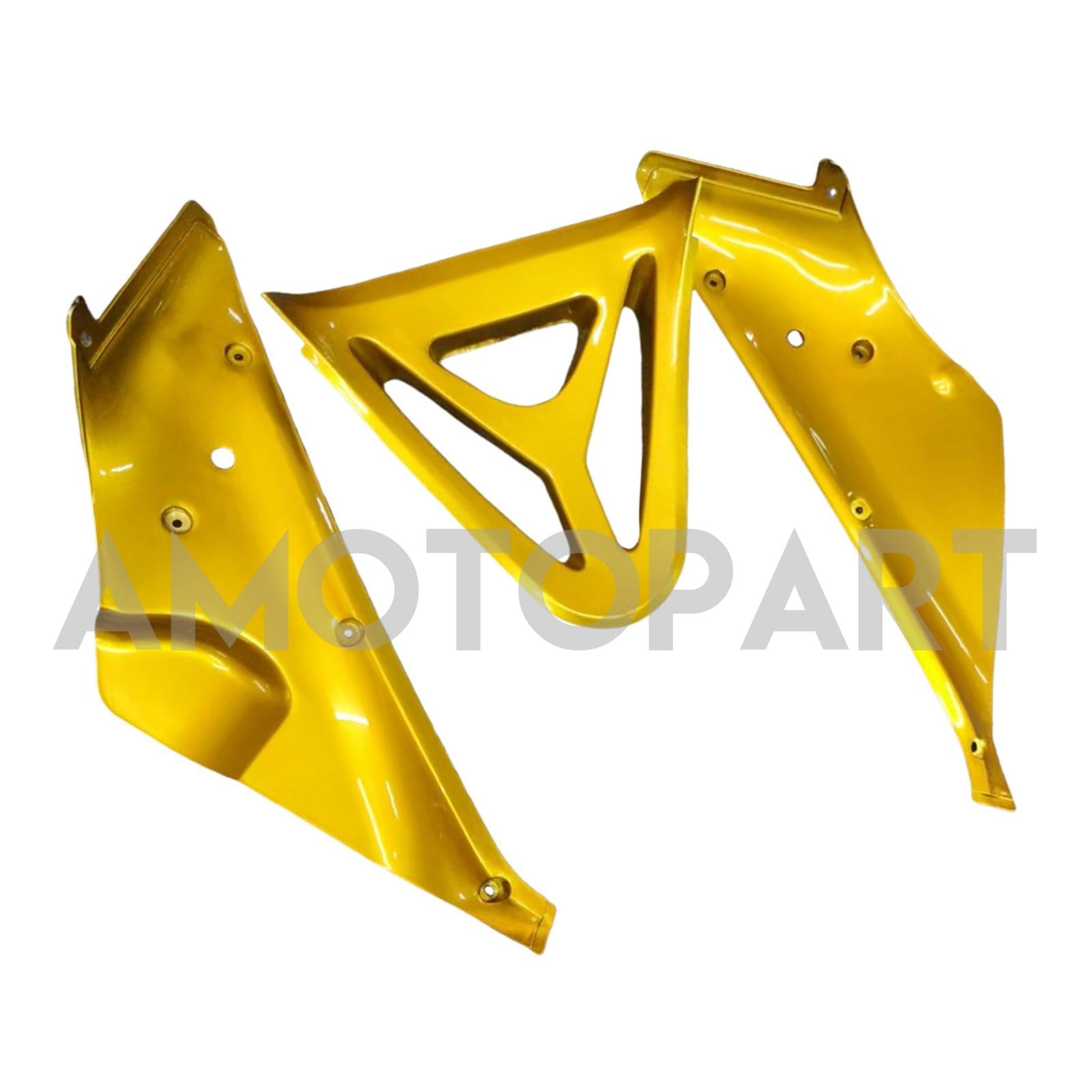 Amotopart 2000-2001 Yamaha YZF 1000 R1 Black Gold Fairing Kit