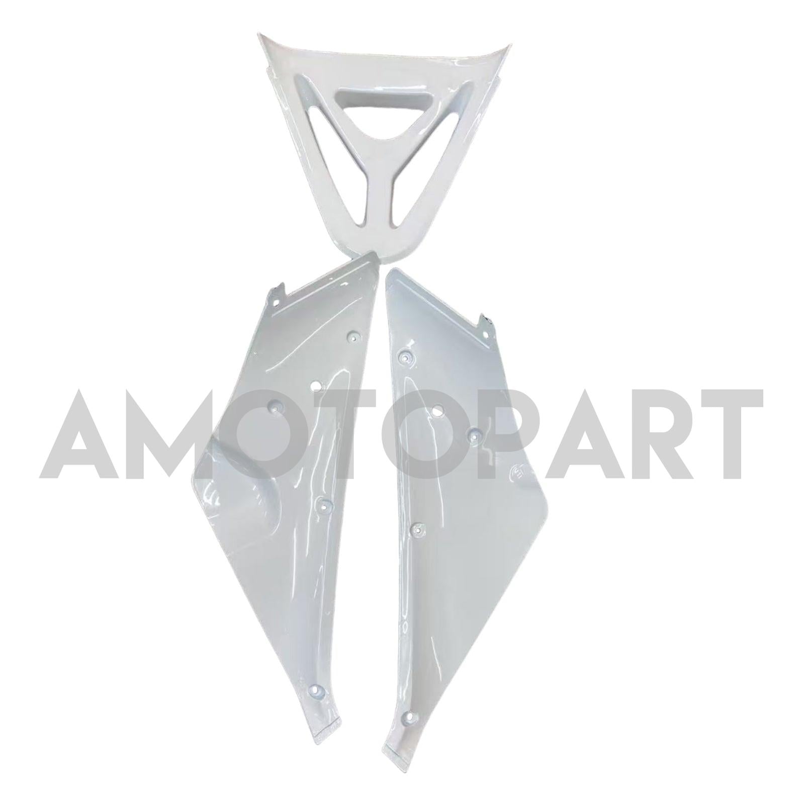 Amotopart 2000-2001 Yamaha YZF 1000 R1 Glossy Black White Fairing Kit