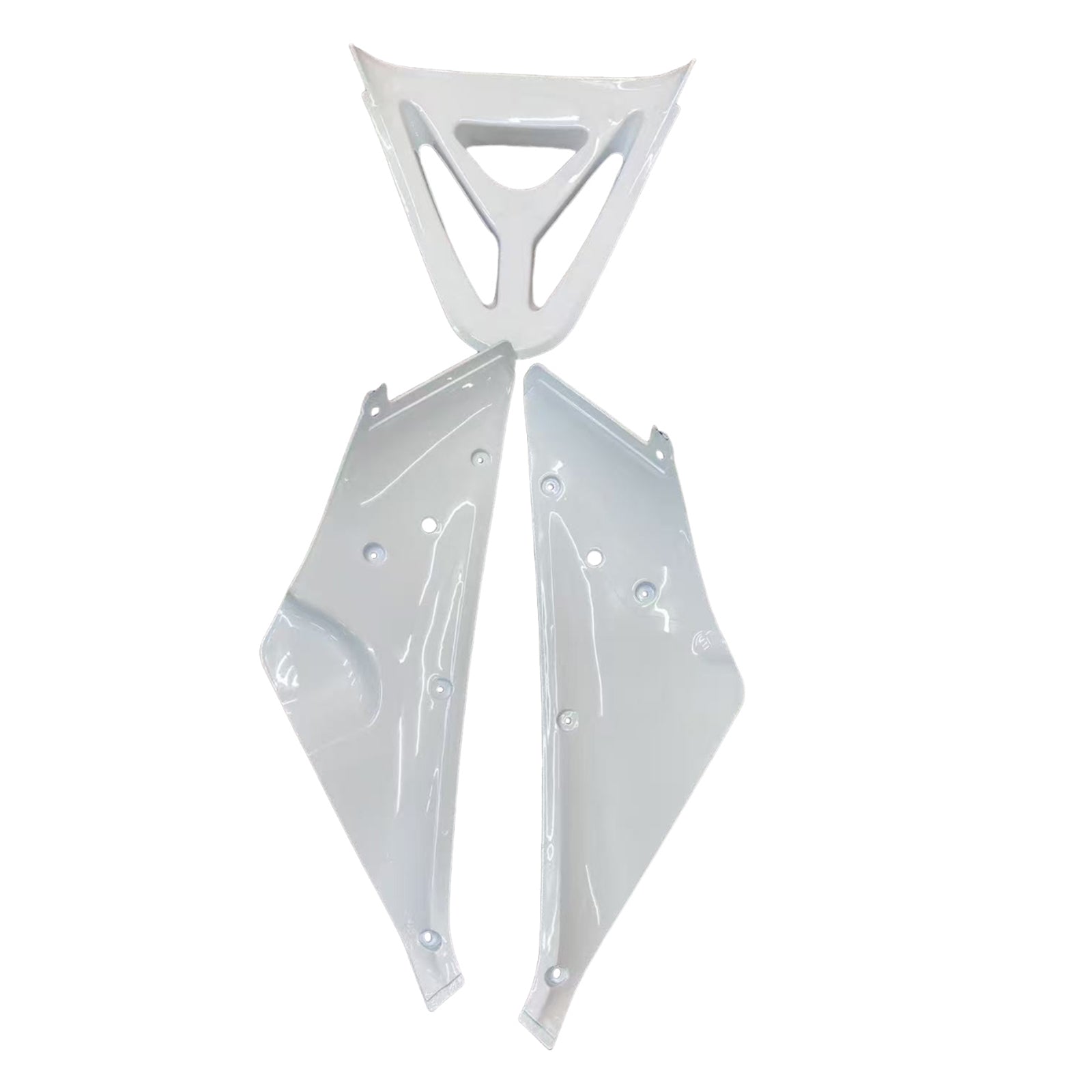 Amotopart 2000-2001 Yamaha YZF 1000 R1 Glossy Black White Fairing Kit