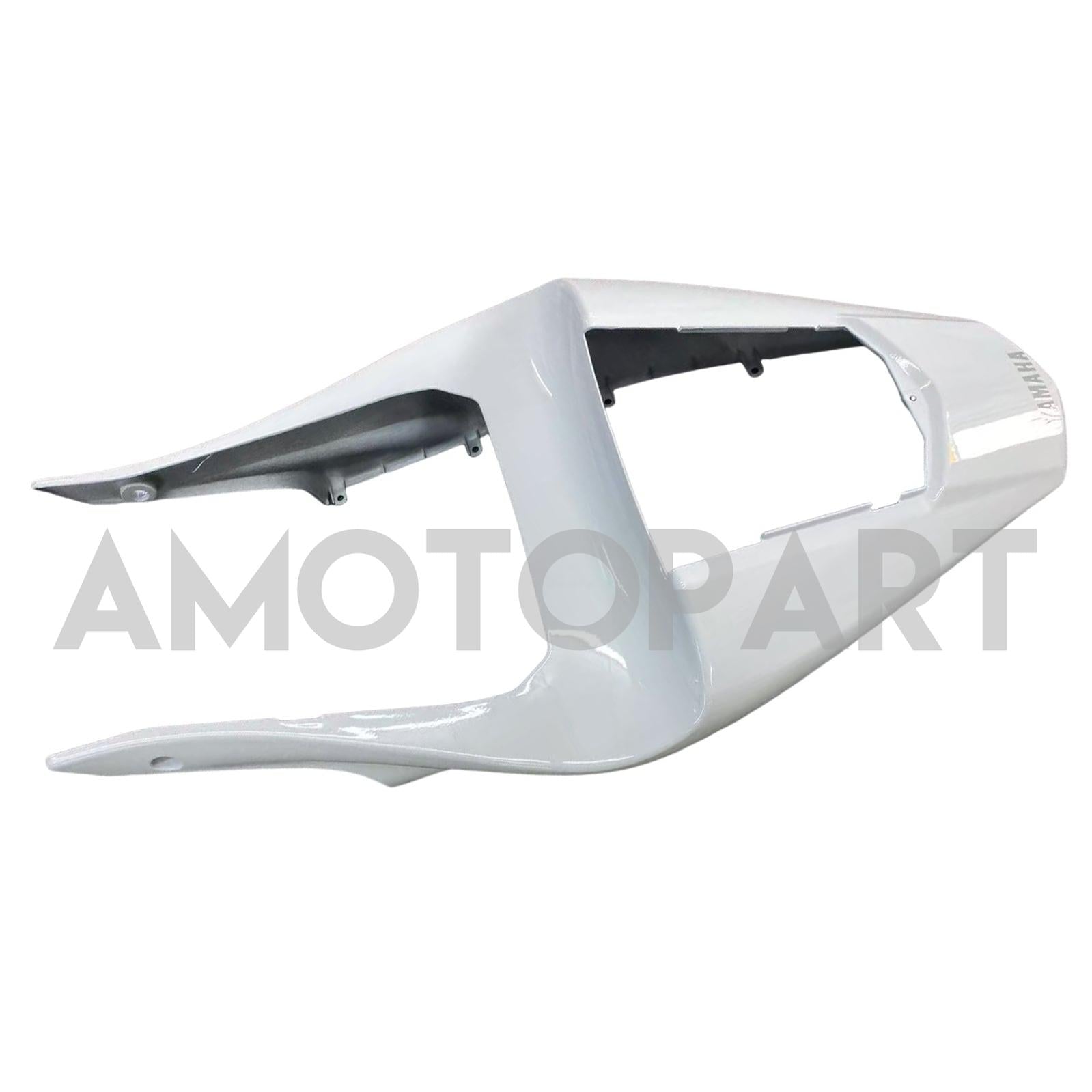 Amotopart 2000-2001 Yamaha YZF 1000 R1 Glossy Black White Fairing Kit