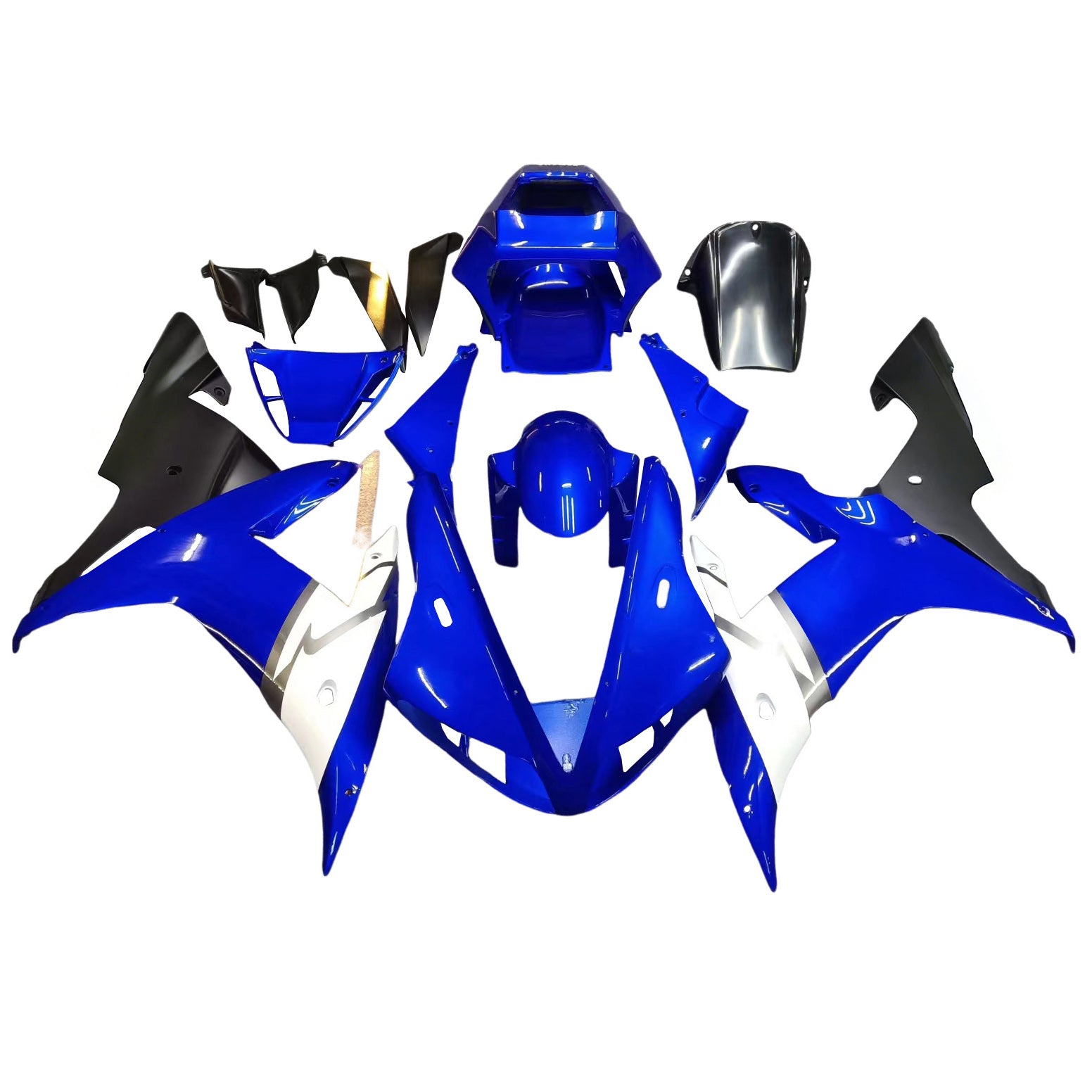 Injection Fairing Kit Bodywork Plastic ABS fit For Yamaha YZF 1000 R1 2002-2003