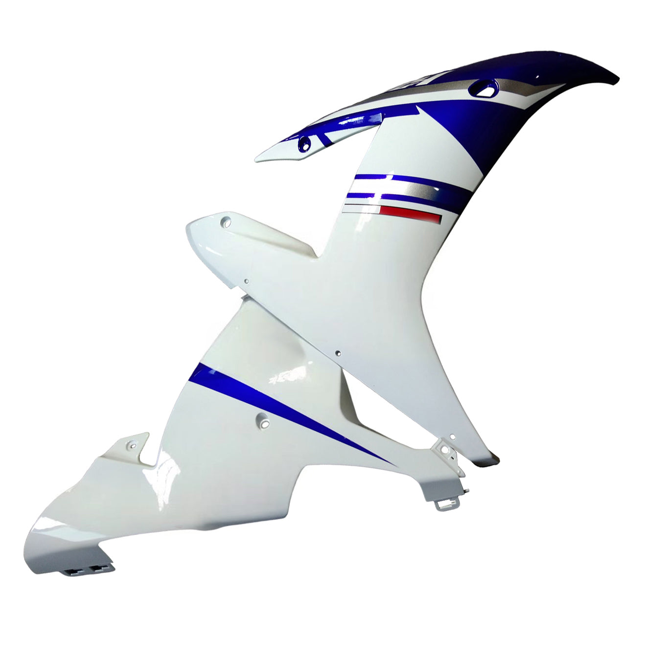 Amotopart 2002-2003 Yamaha YZF 1000 R1 Blue&White Style1 Fairing Kit