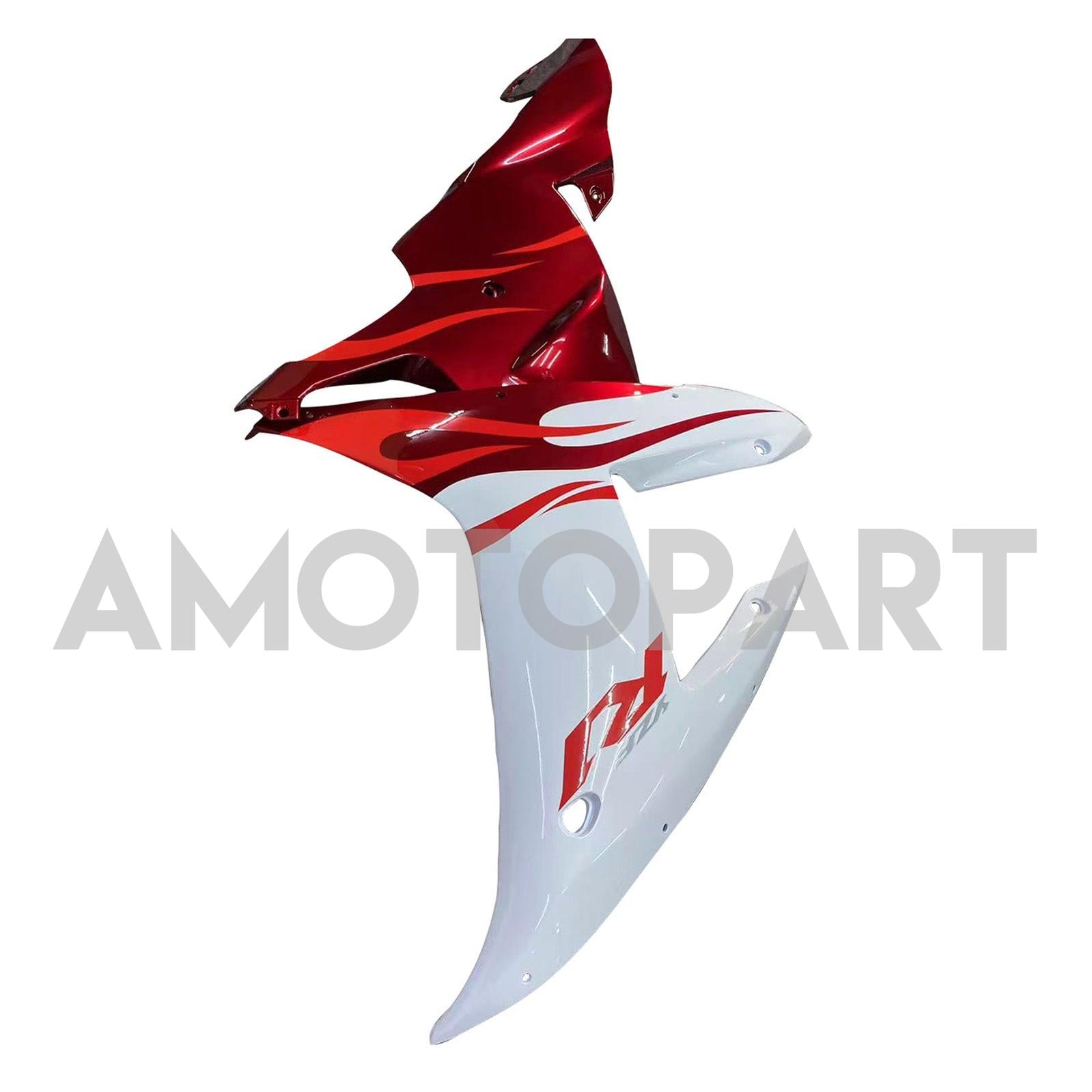 Amotopart 2002-2003 Yamaha YZF-R1 White&Red Fairing Kit