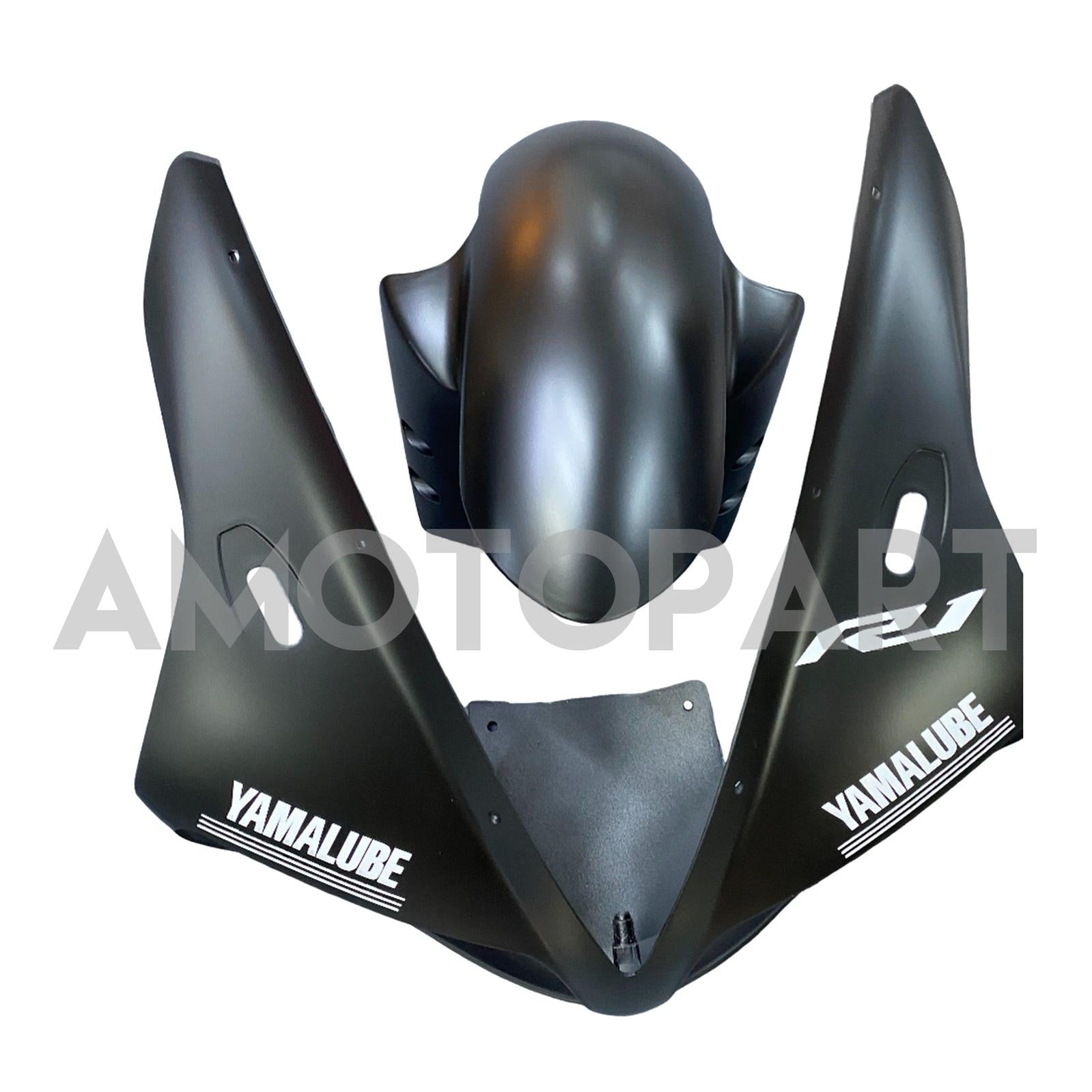 Amotopart 2002-2003 Yamaha YZF-R1 Black with Logo Fairing Kit