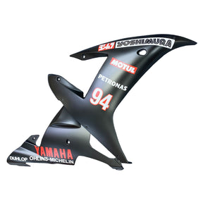 Amotopart 2002-2003 Yamaha YZF-R1 Black with Logo Fairing Kit