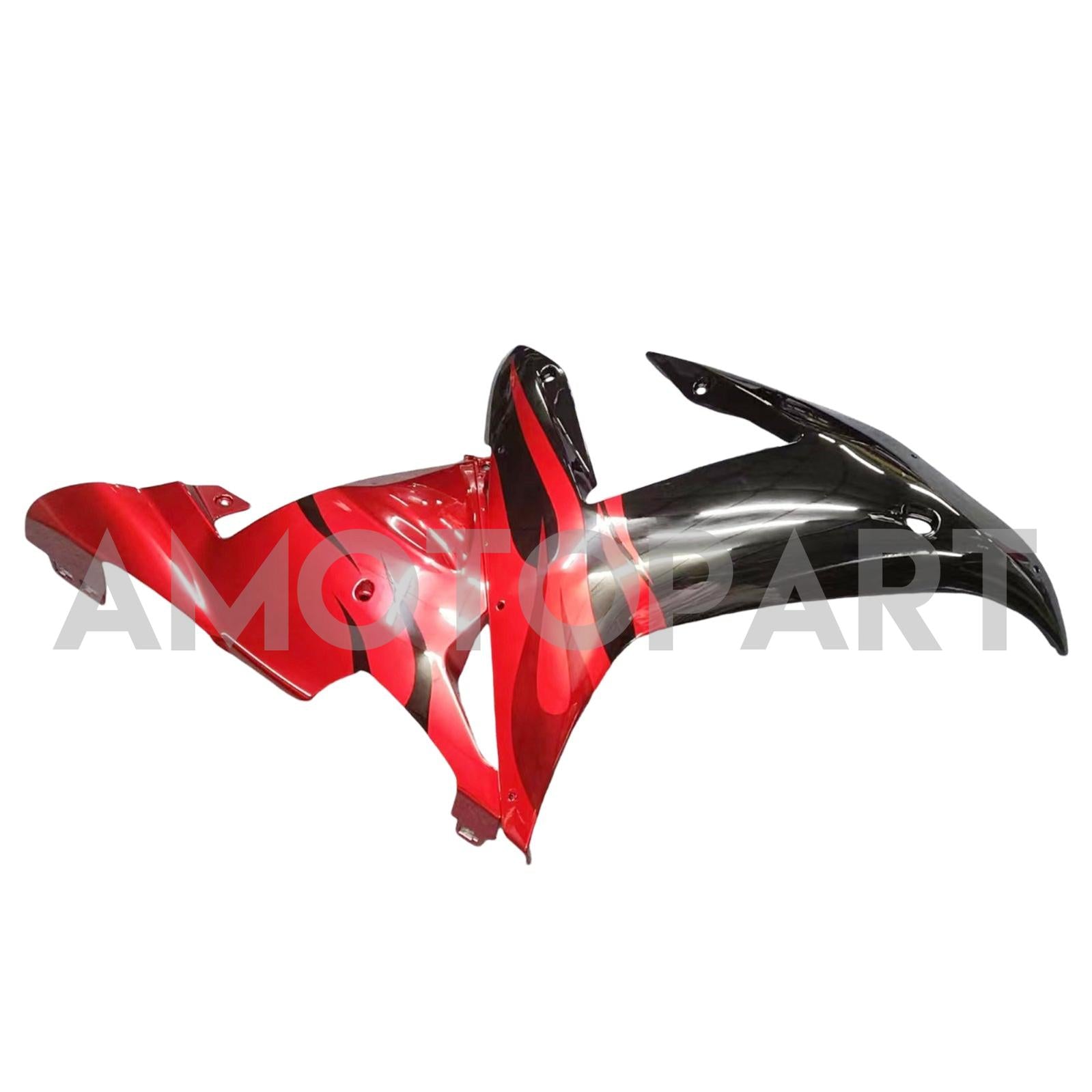 Amotopart 2002-2003 YZF-R1 Yamaha Black&Red Style1 Fairing Kit