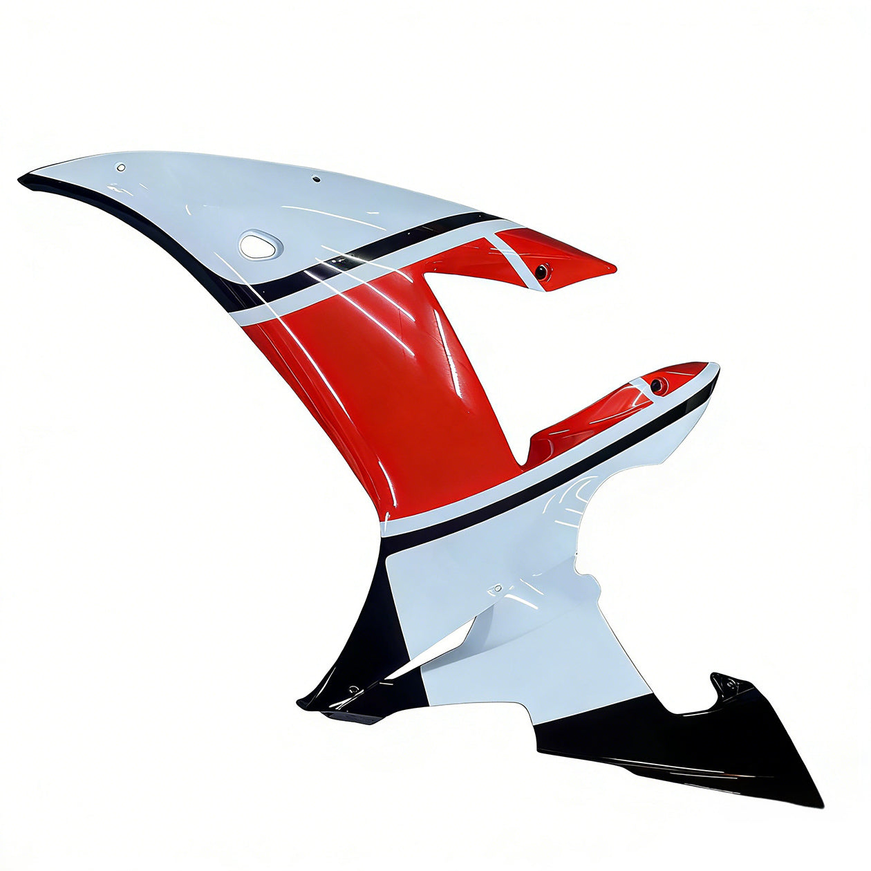 AMOTOPART YAMAHA 2002-2003 YZF 1000 R1 WIT RED ROOD KUIST KIT