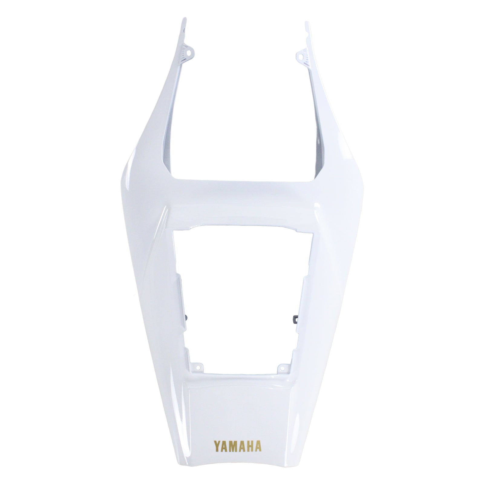 Amotopart Yamaha 2002-2003 YZF 1000 R1 White Golden Logo Fairing Kit