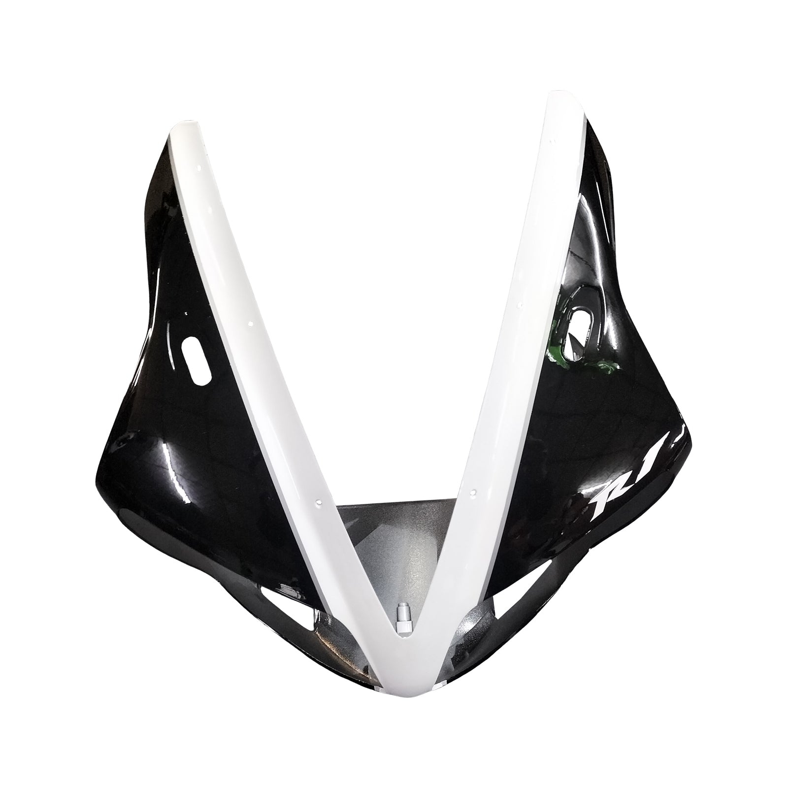 Amotopart Yamaha 2002-2003 YZF 1000 R1 Black Mix White Fairing Kit