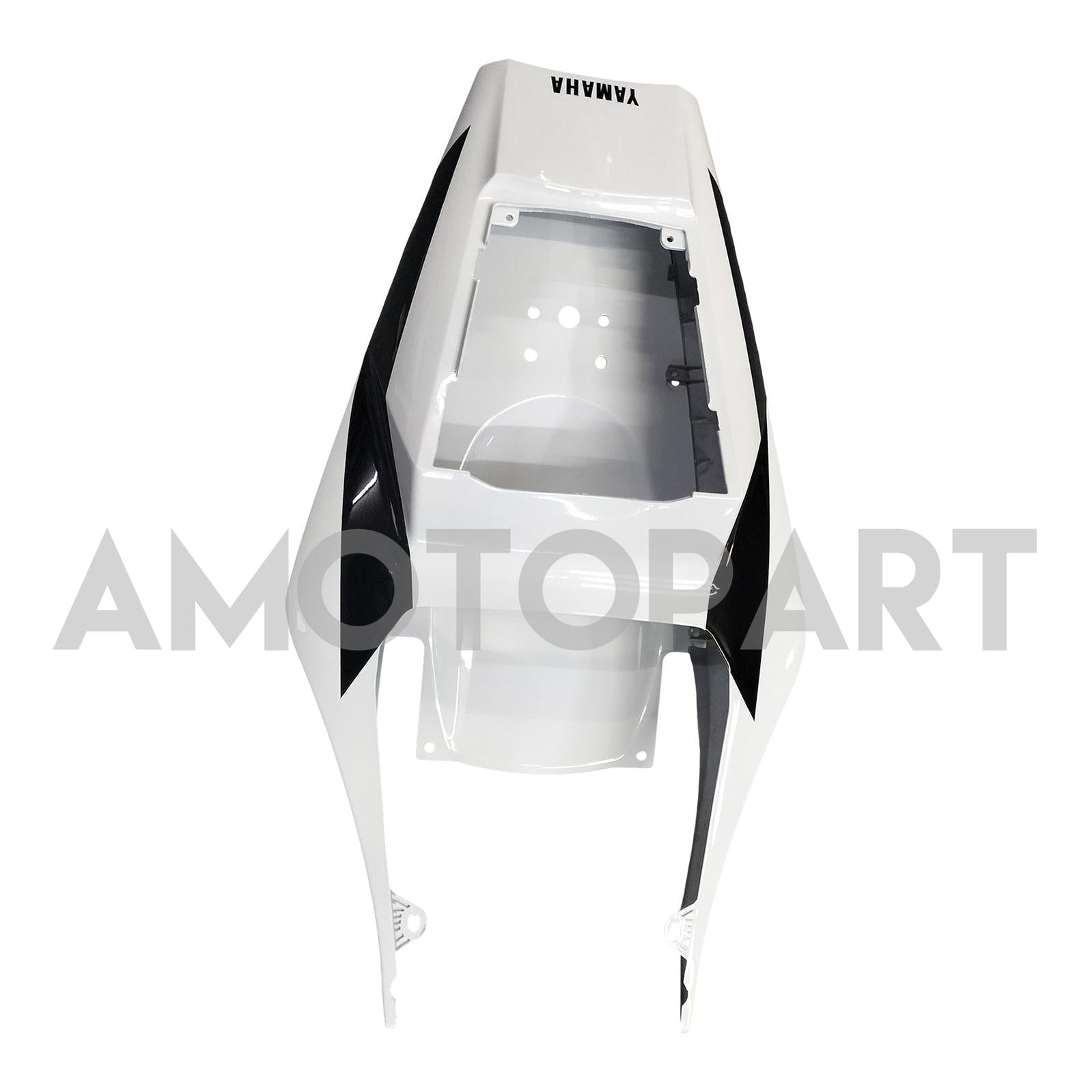 Amotopart Yamaha 2002-2003 YZF 1000 R1 Black Mix White Fairing Kit