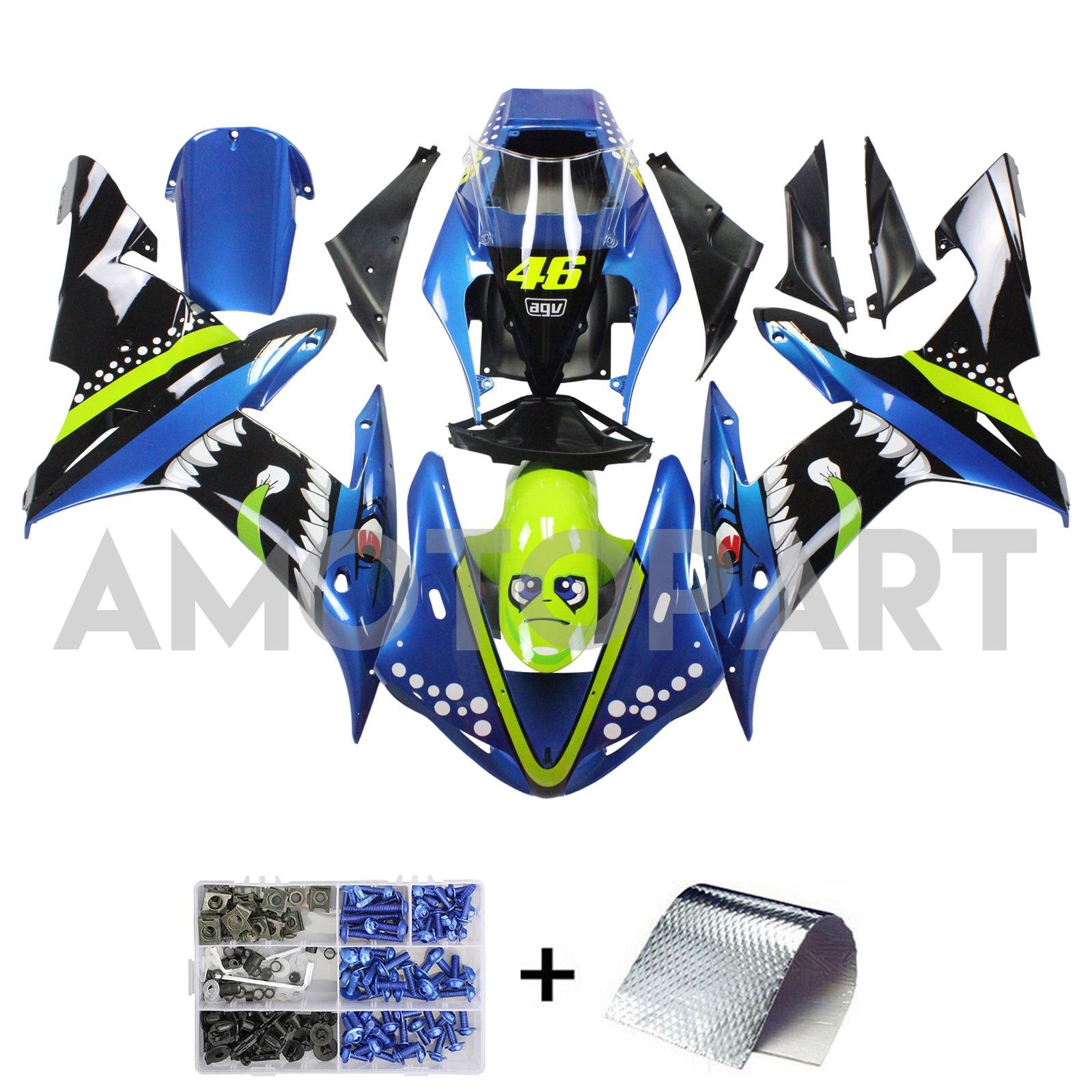 Amotopart Yamaha 2002-2003 YZF 1000 R1 Cartoon Fairing Kit