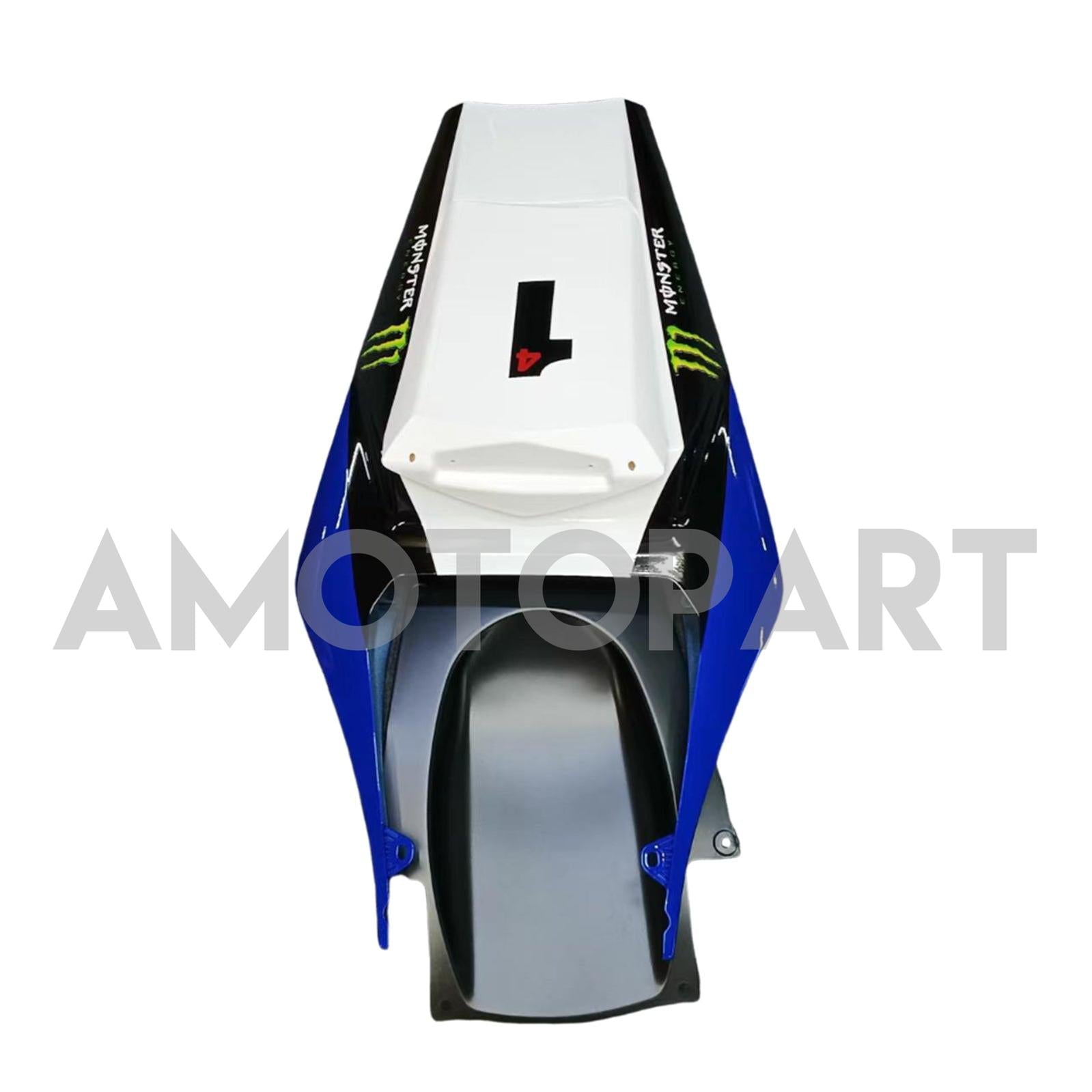 Amotopart 2002-2003 Yamaha YZF R1 Black Blue Fairing Kit