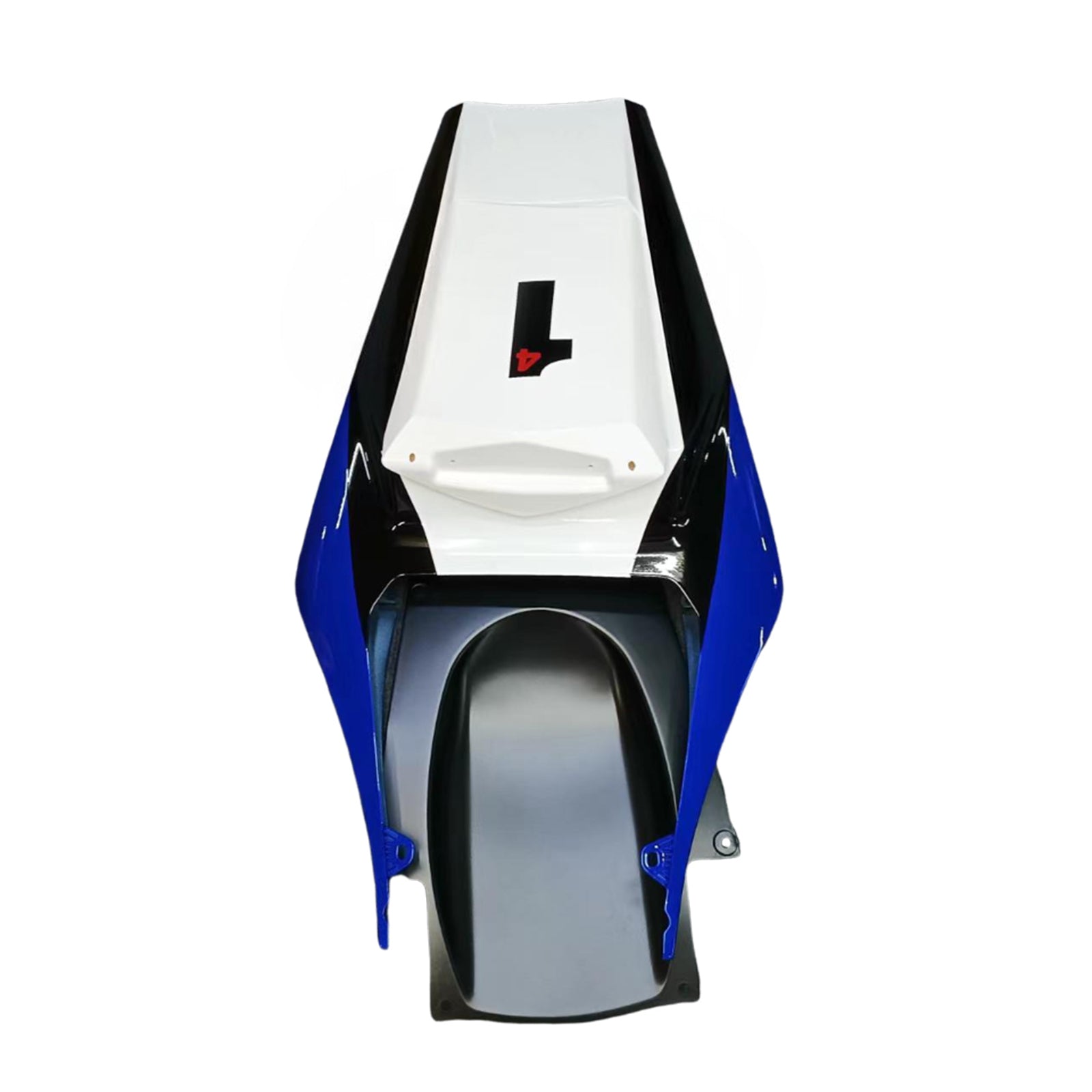 Amotopart 2002-2003 Yamaha YZF R1 Kit de carenagem azul preto