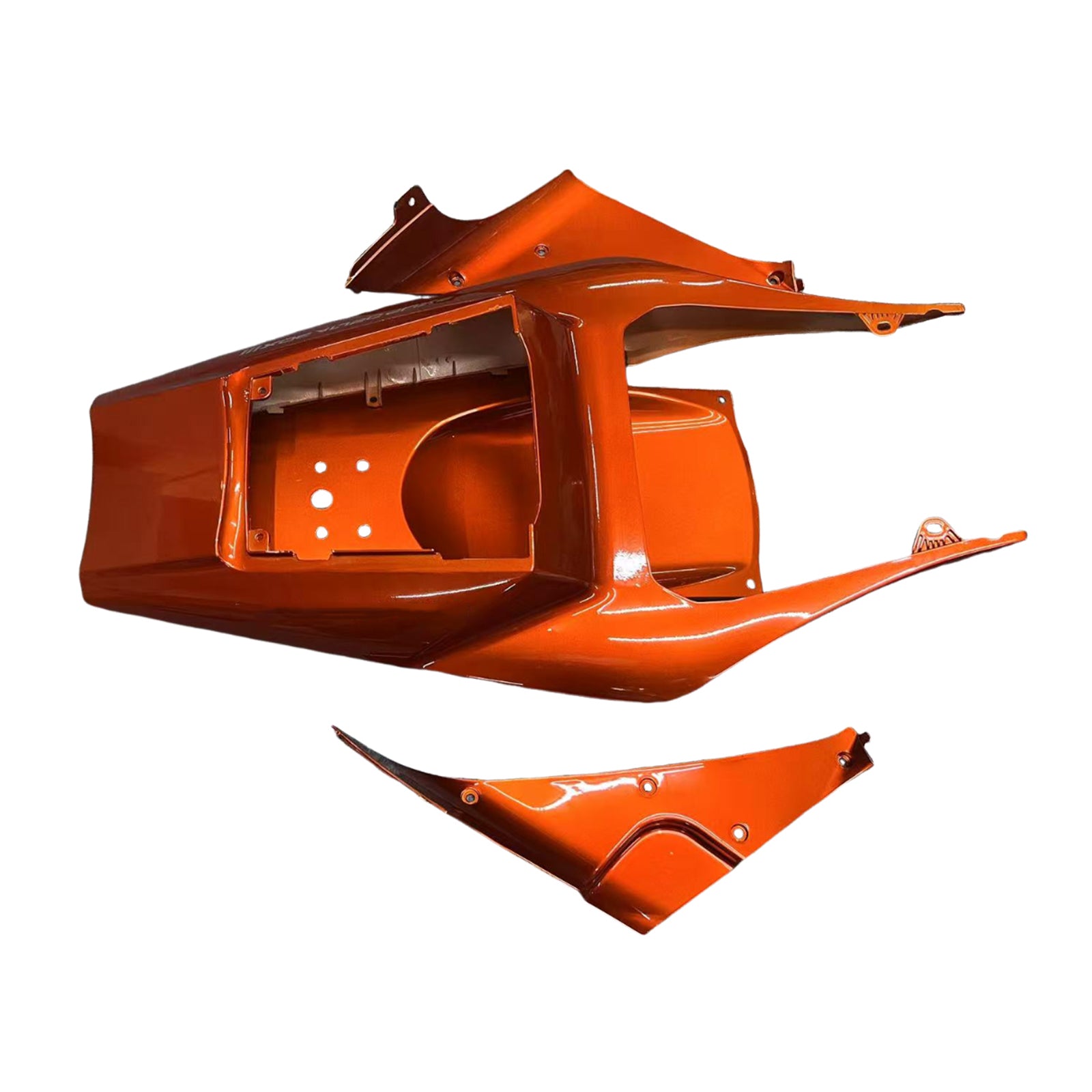 Amotopart 2002-2003 Yamaha YZF R1 Black Orange Fairing Kit