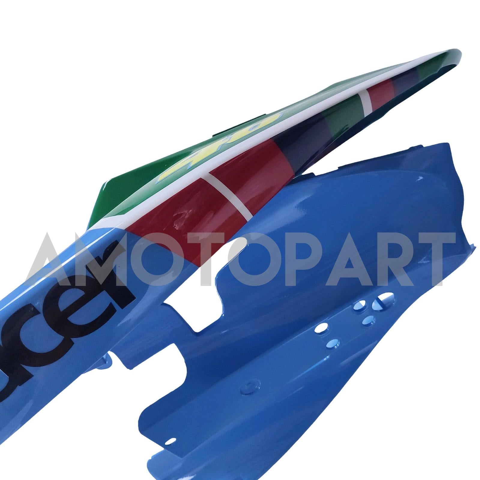 Amotopart Yamaha 2004-2006 YZF 1000 R1 White Golden Logos Fairing Kit