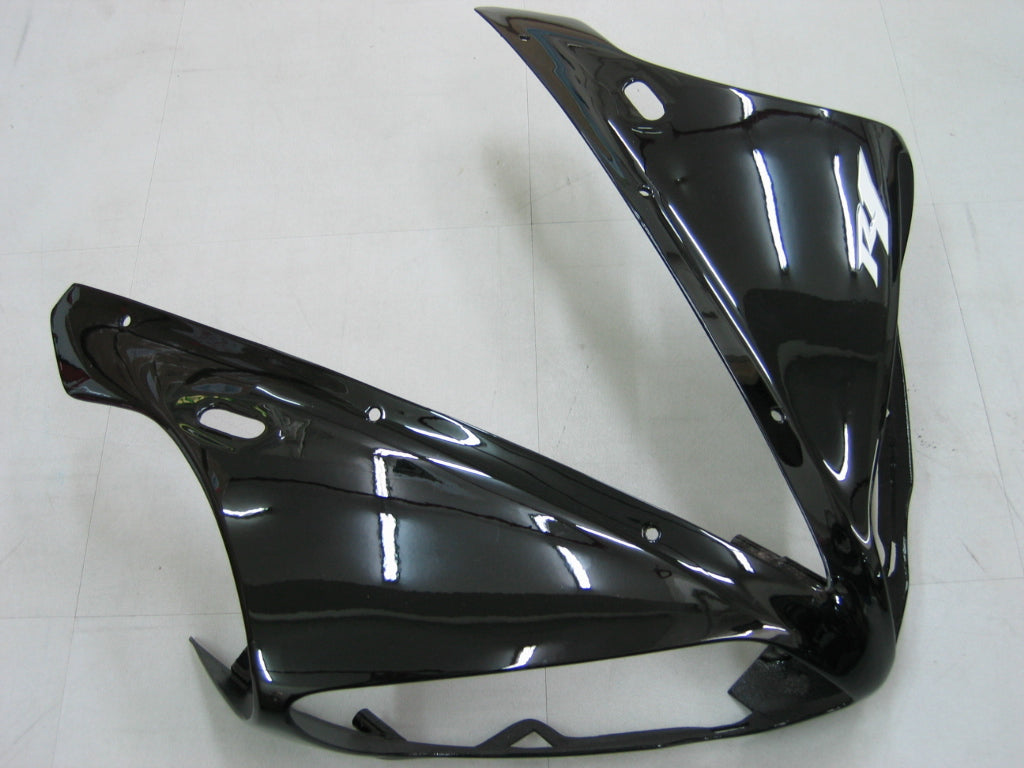 Amotopart 2004-2006 Yamaha YZF-R1 Black with Logos Fairing Kit