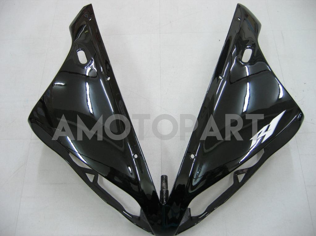 Amotopart 2004-2006 Yamaha YZF-R1 negro con kit de carenado de logotipos