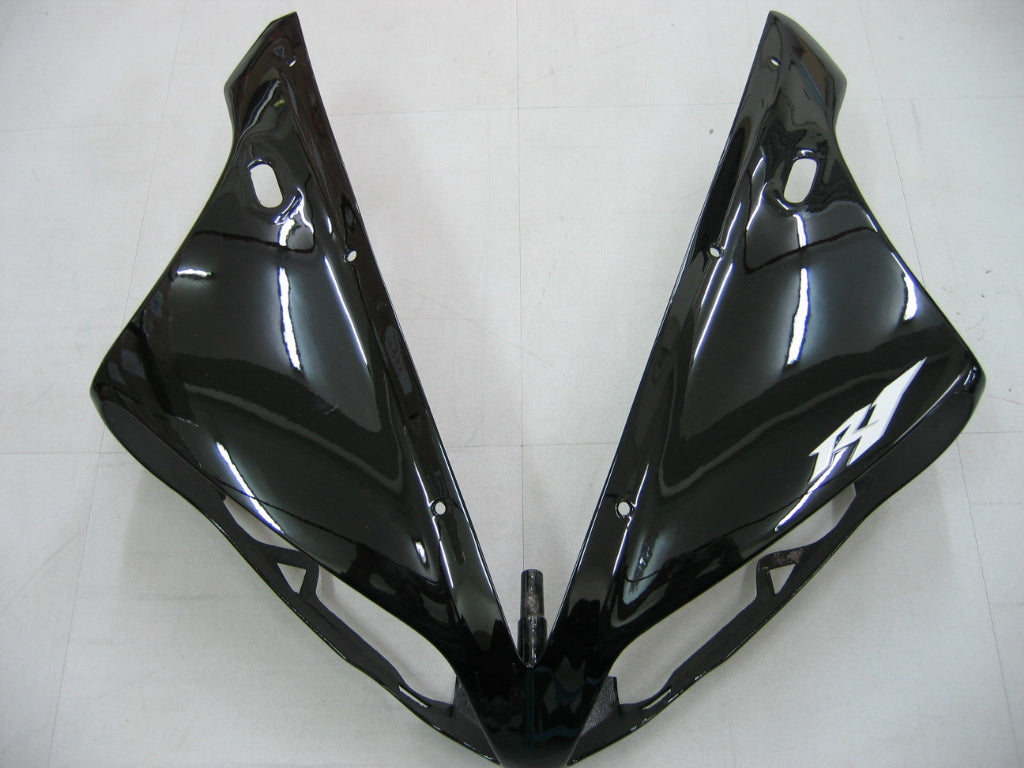 Amotopart 2004-2006 Yamaha YZF-R1 Black with Logos Fairing Kit