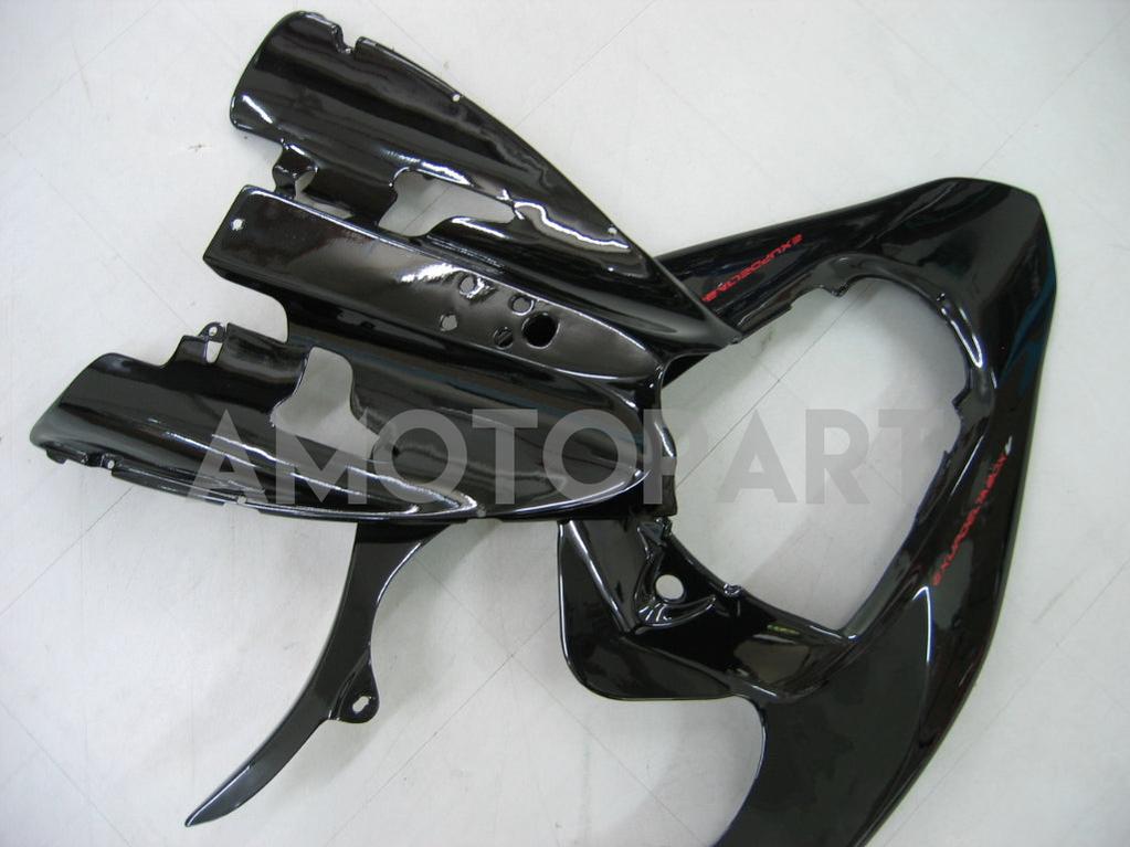 Amotopart 2004-2006 Yamaha YZF-R1 negro con kit de carenado de logotipos