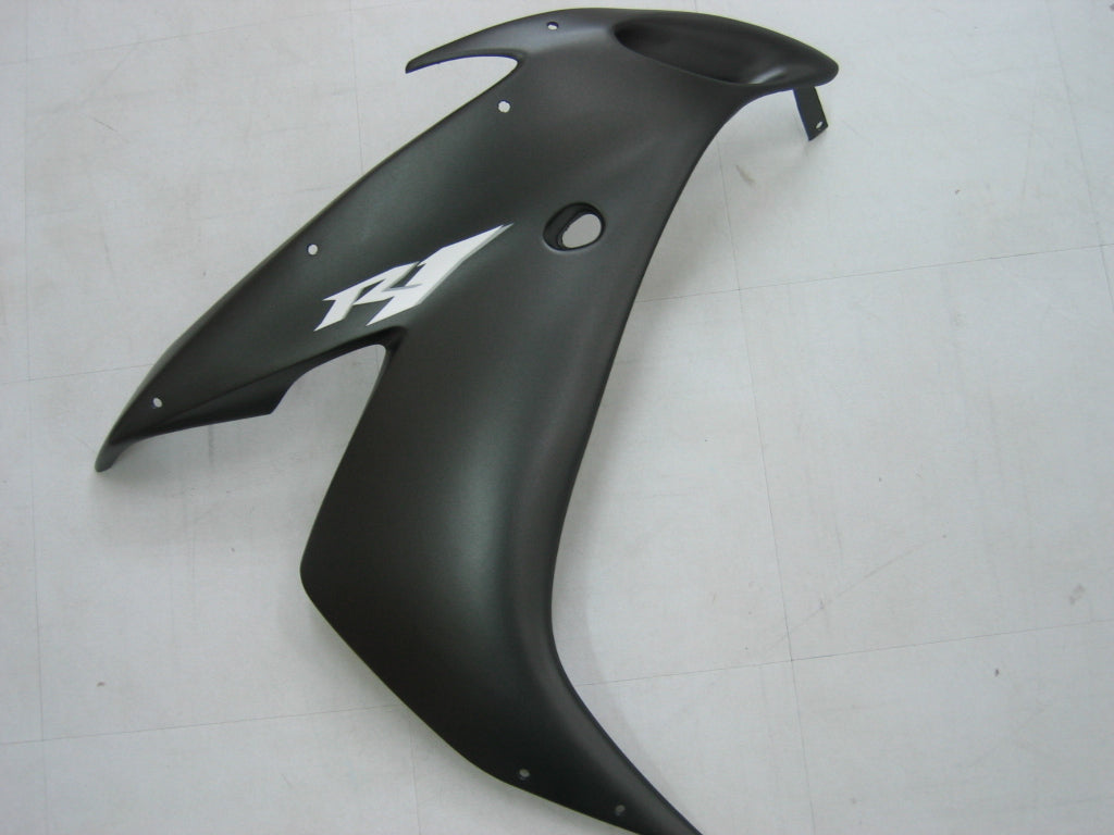 Amotopart 2004-2006 Yamaha YZF-R1 Black with Logos Fairing Kit