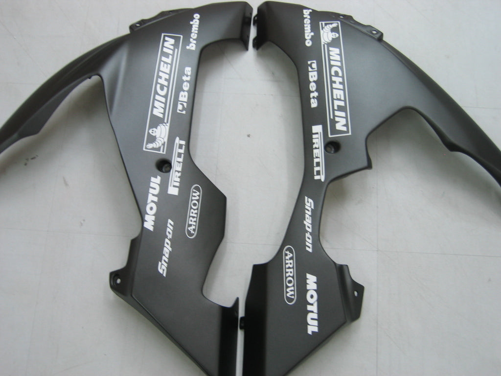 Amotopart 2004-2006 Yamaha YZF-R1 Kit de carénage noir avec logos