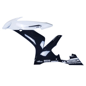 Amotopart 2004-2006 Yamaha YZF-R1 Black&White Fairing Kit