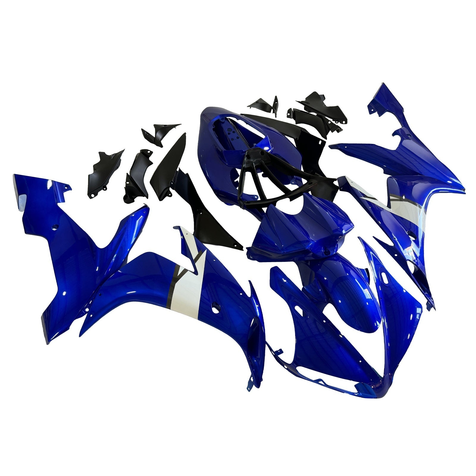 Amotopart Yamaha 2004-2006 YZF 1000 R1 Blue Fairing Kit