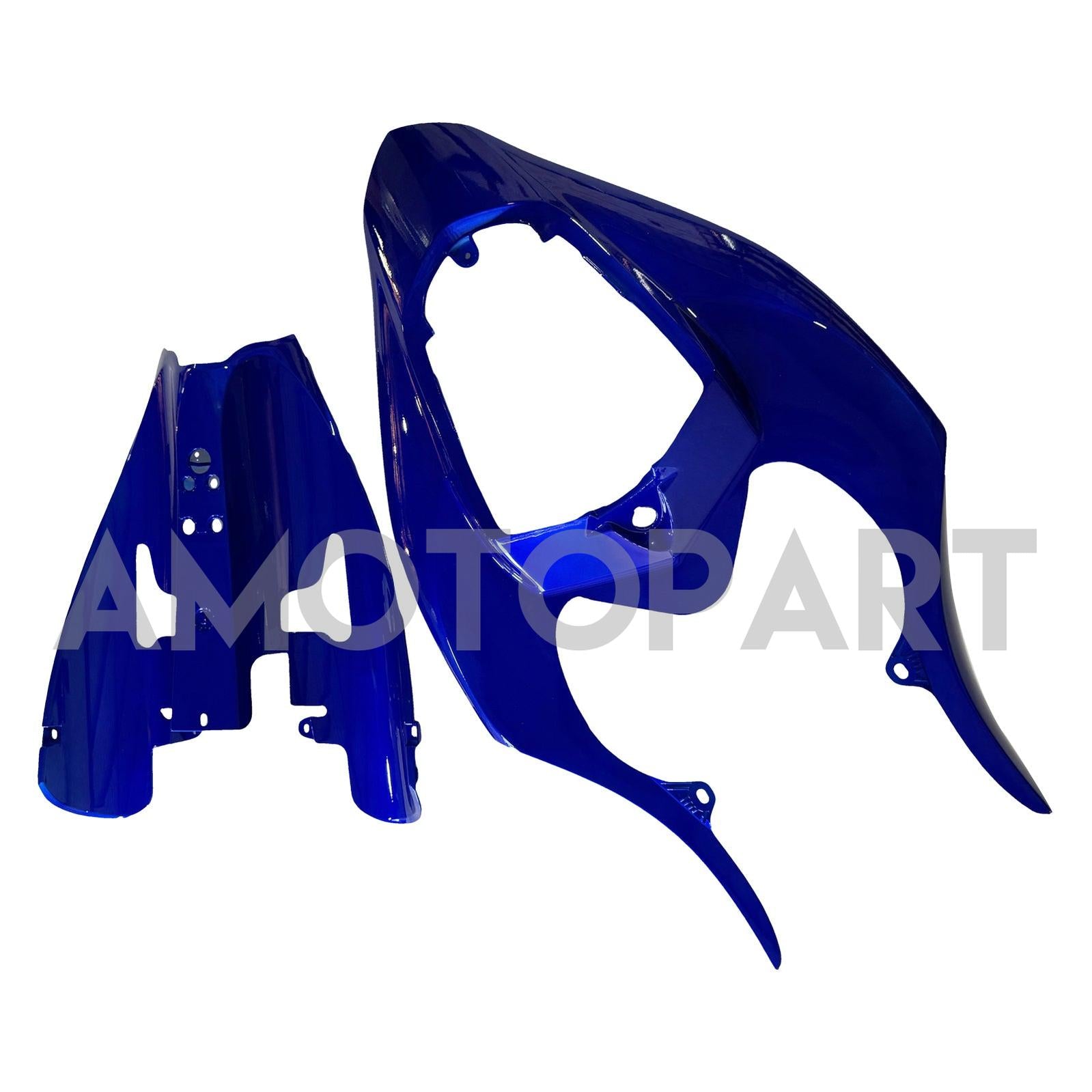 Amotopart Yamaha 2004-2006 YZF 1000 R1 White Golden Logos Fairing Kit