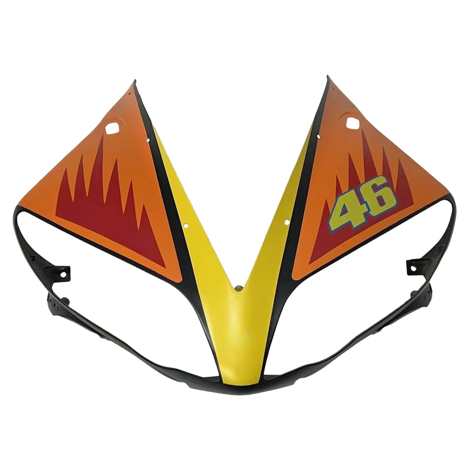 Amotopart 2004-2006 YZF 1000 R1 Yamaha Kit de carenado negro y naranja