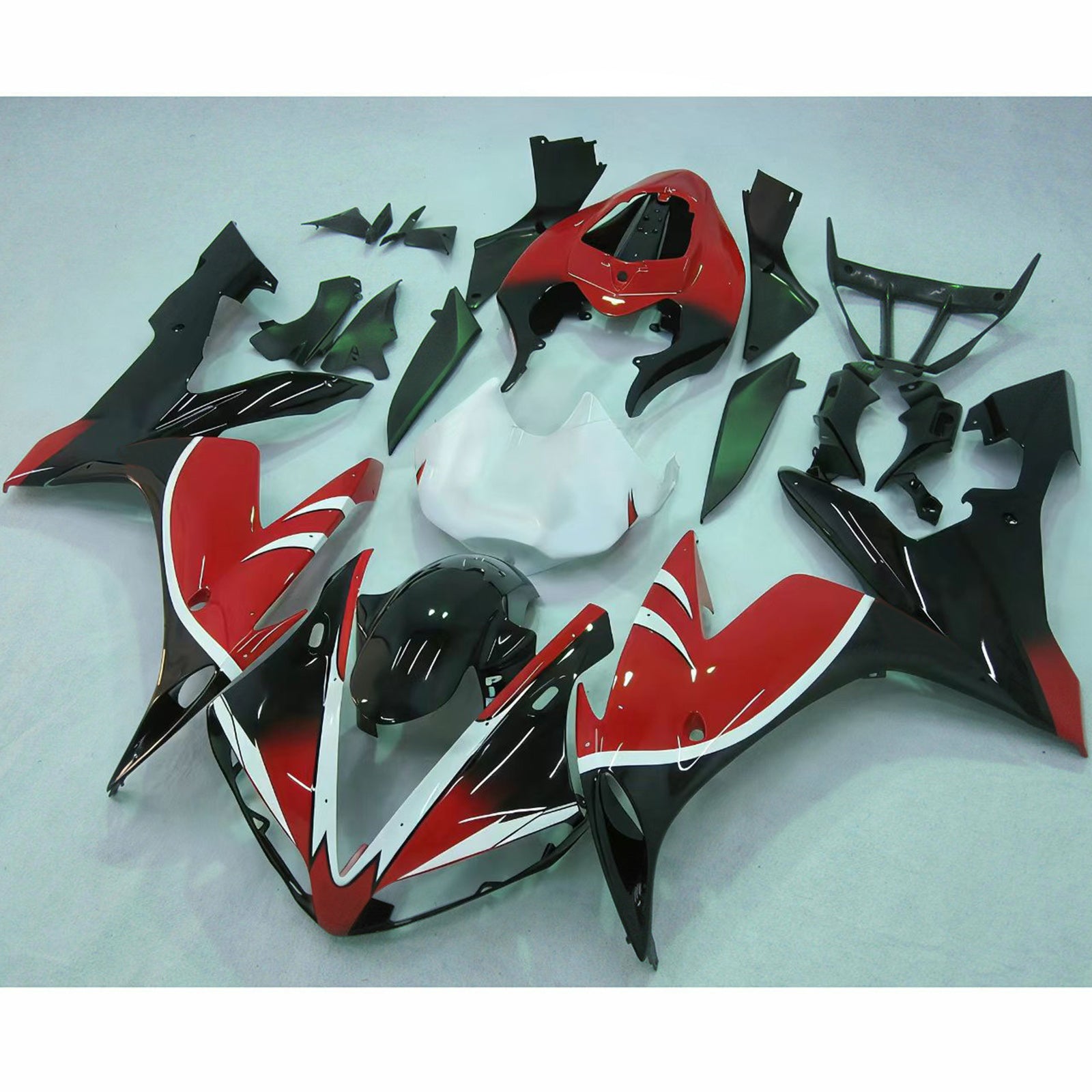 Amotopart 2004-2006 Yamaha YZF-R1 Red Fairing Kit