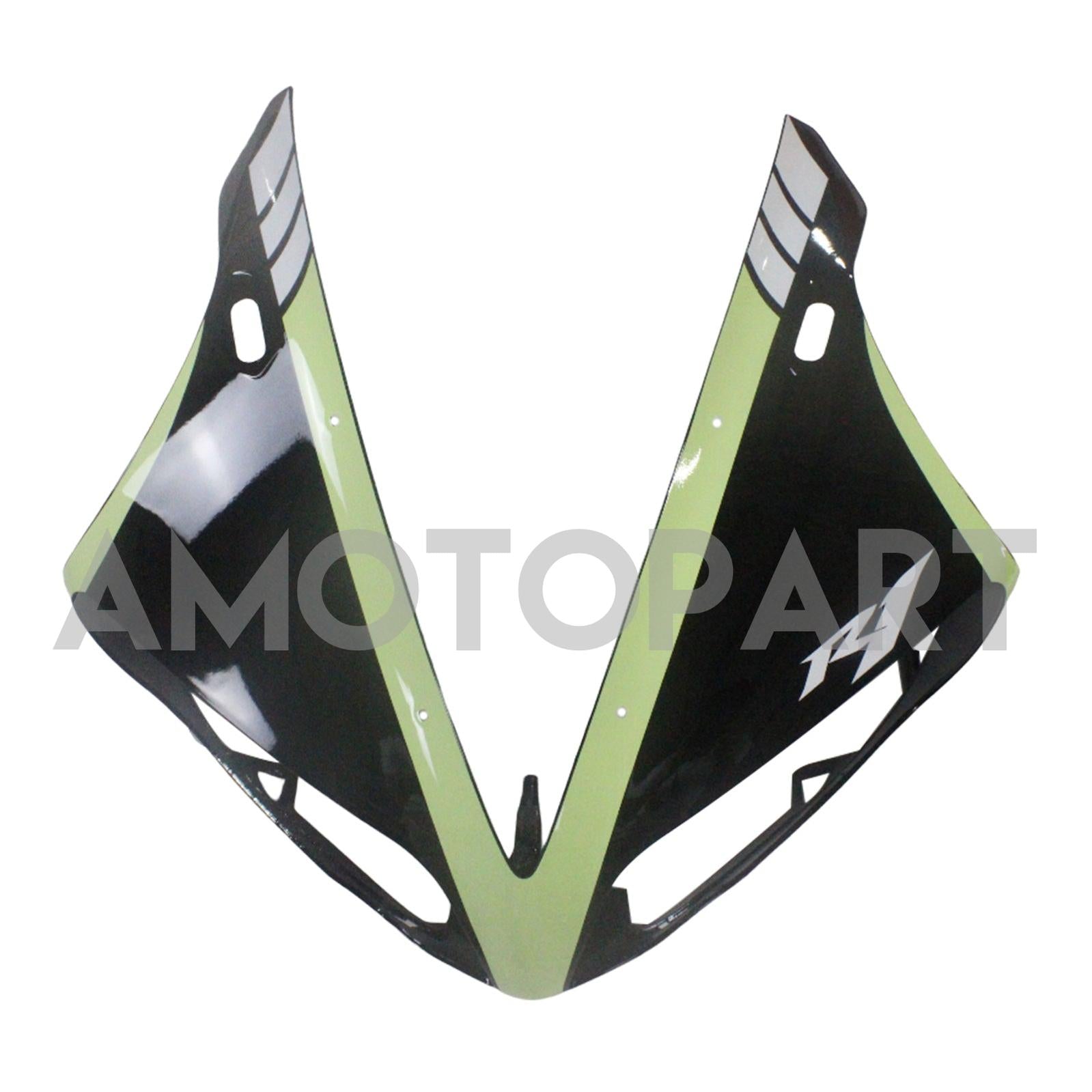 Amotopart 2004-2006 YZF 1000 R1 Yamaha Green&Black Fairing Kit