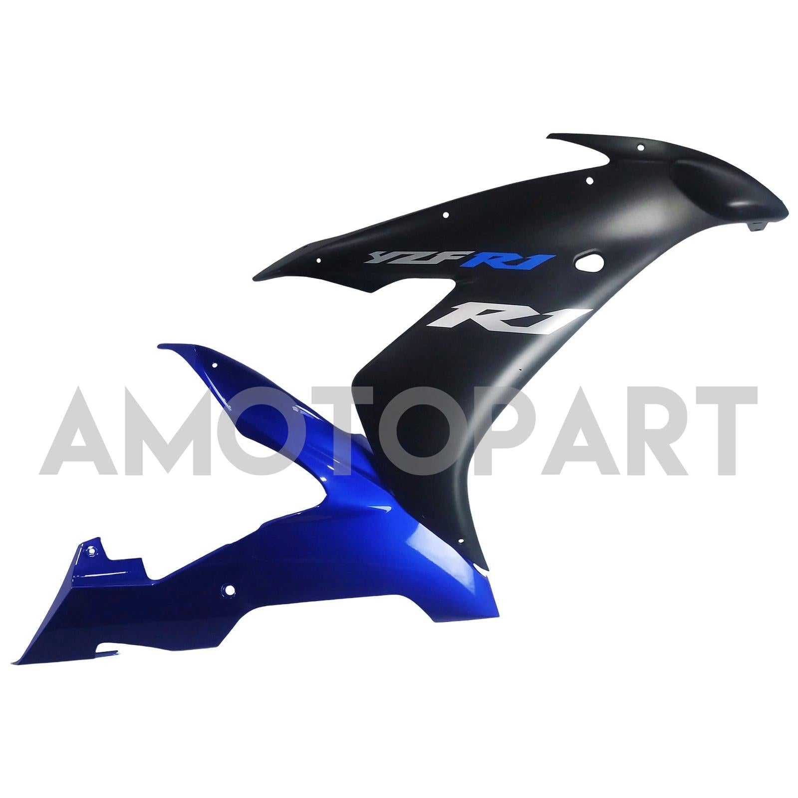 Amotopart 2004-2006 YZF 1000 R1 Yamaha Blue&Black Fairing Kit