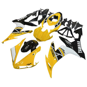 Amotopart Kit carena Giallo&amp;Bianco Yamaha YZF 1000 R1 2004-2006