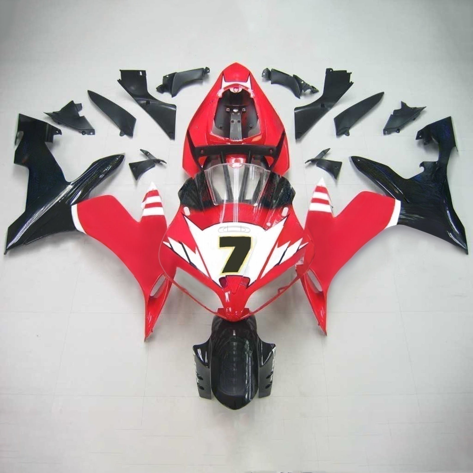 Injection Fairing Kit Bodywork Plastic ABS fit For Yamaha YZF 1000 R1 2004-2006