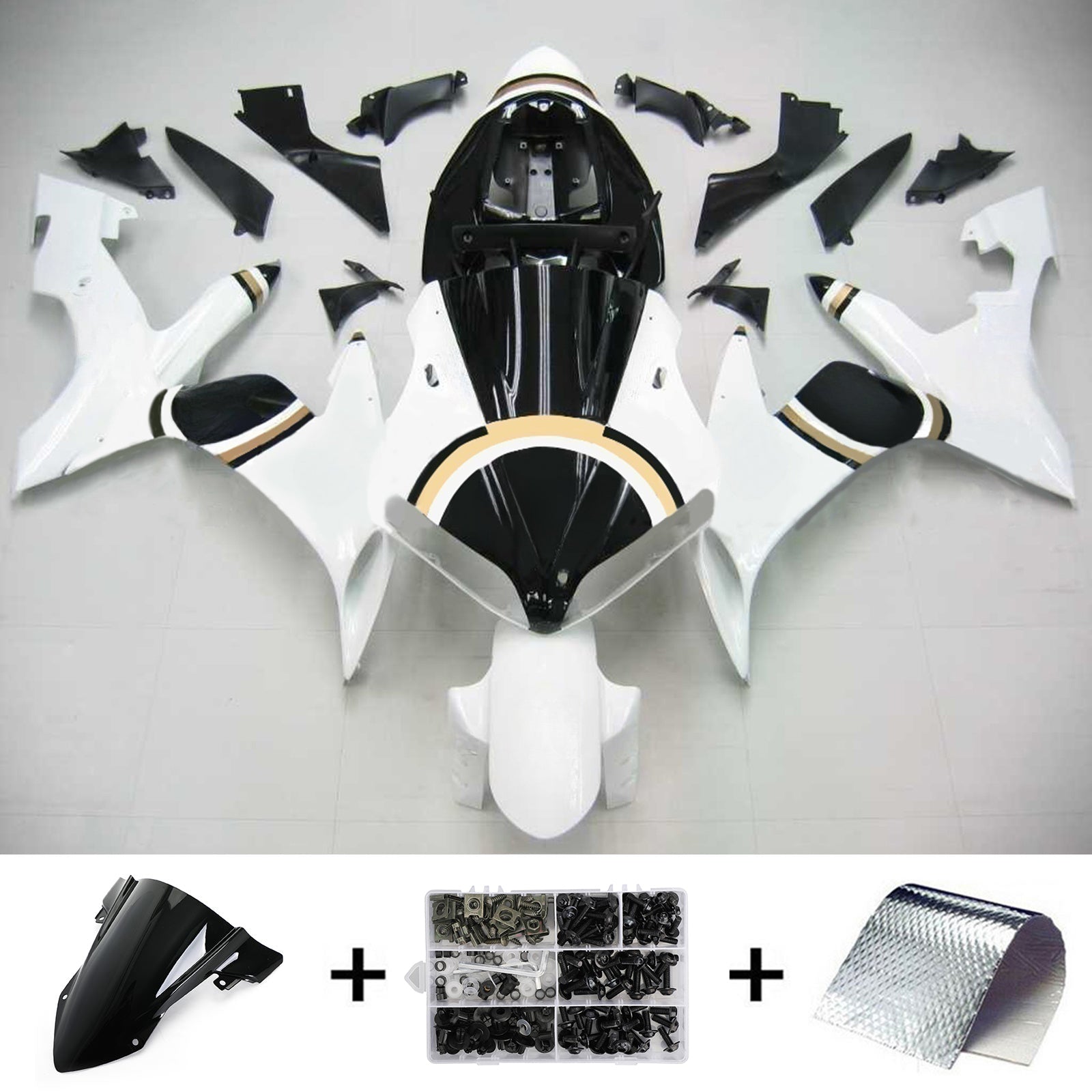 Injection Fairing Kit Bodywork Plastic ABS fit For Yamaha YZF 1000 R1 2004-2006