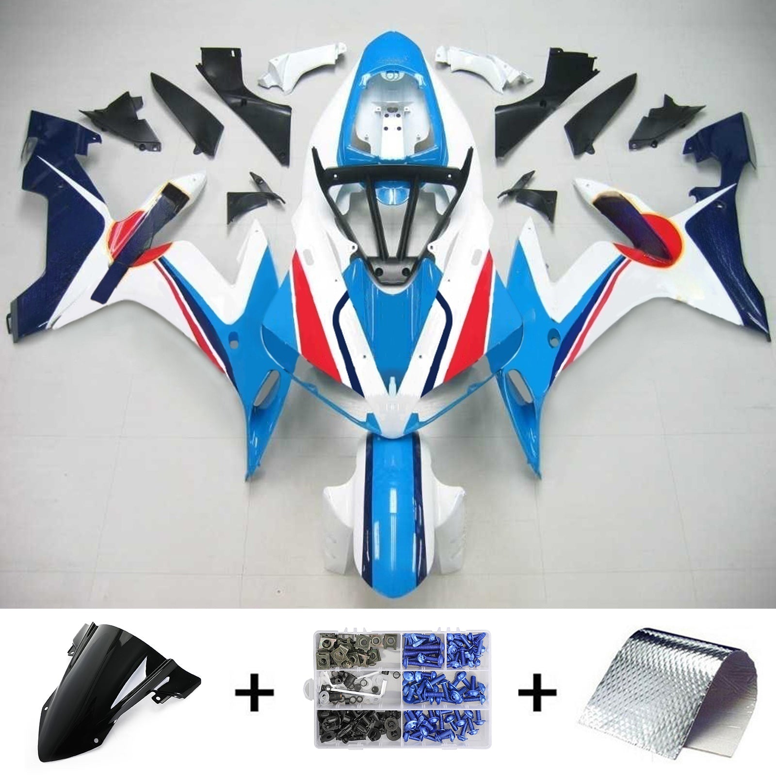 Amotopart Yamaha 2004-2006 YZF 1000 R1 Multi Fairing Kit