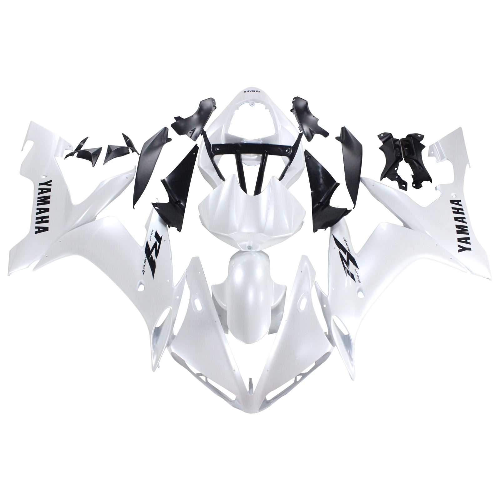 Amotopart 2004-2006 Yamaha YZF 1000 R1 Pearl White Fairing Kit