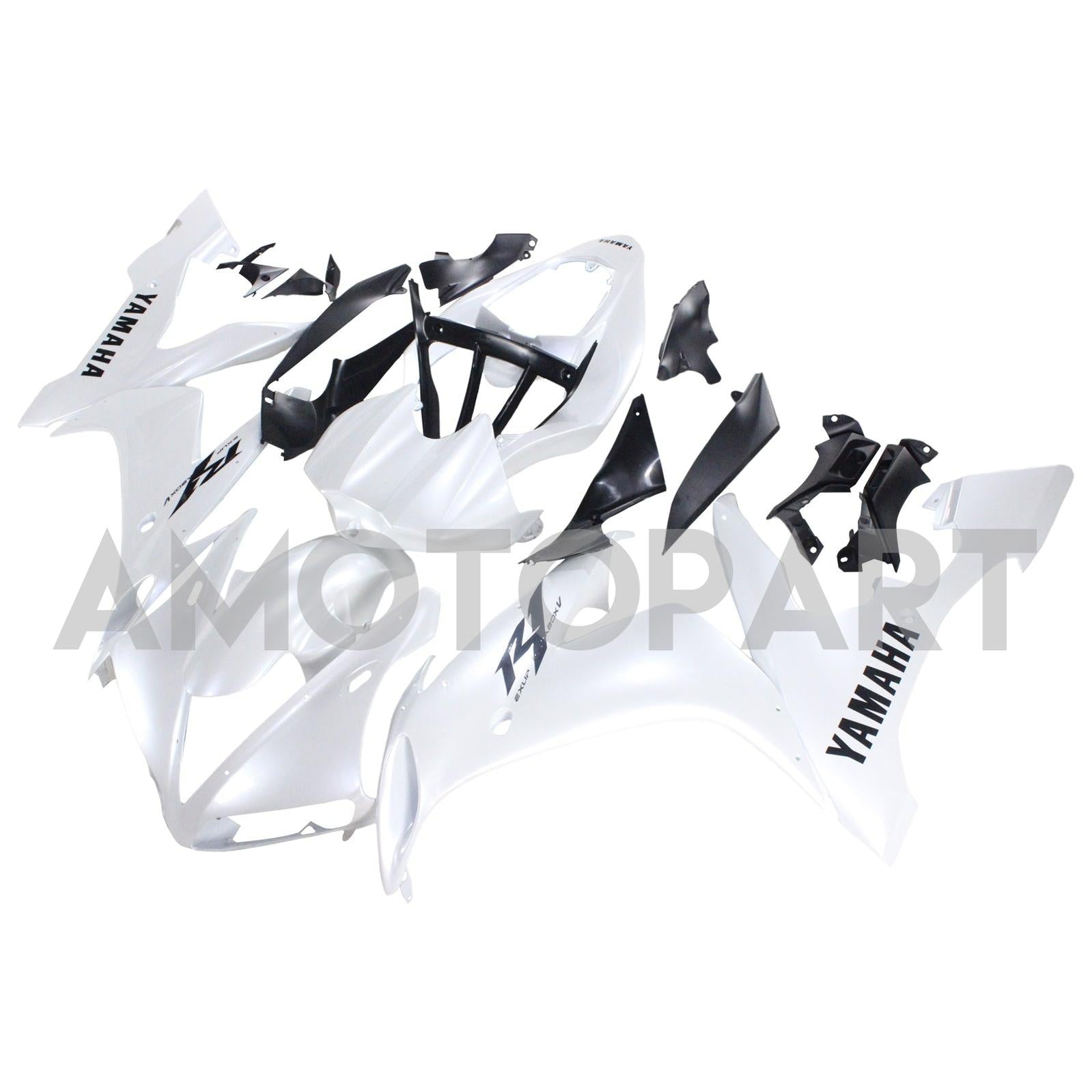 Amotopart 2004-2006 Yamaha YZF 1000 R1 Kit carena bianco perla