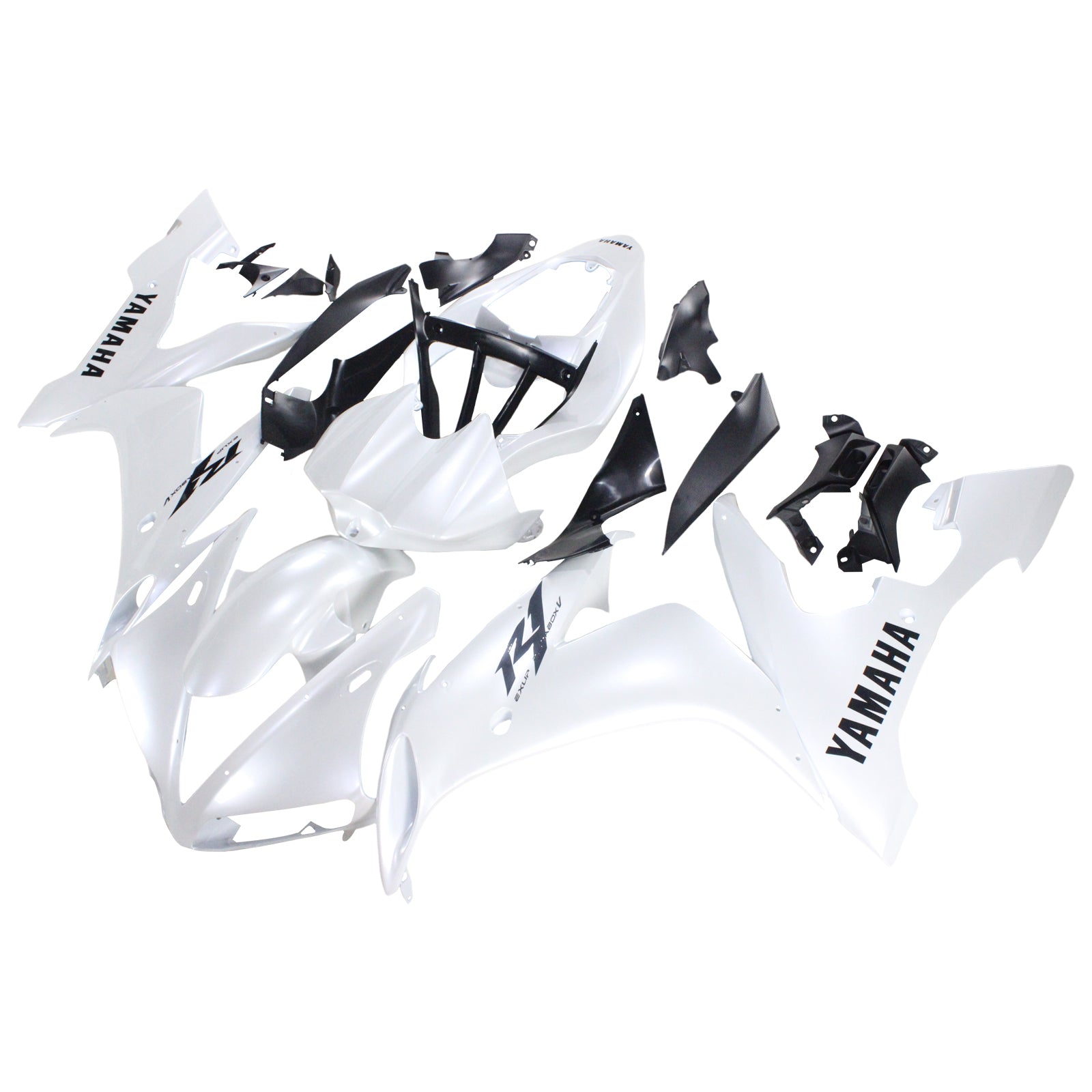 Amotopart 2004-2006 Yamaha YZF 1000 R1 Pearl White Fairing Kit