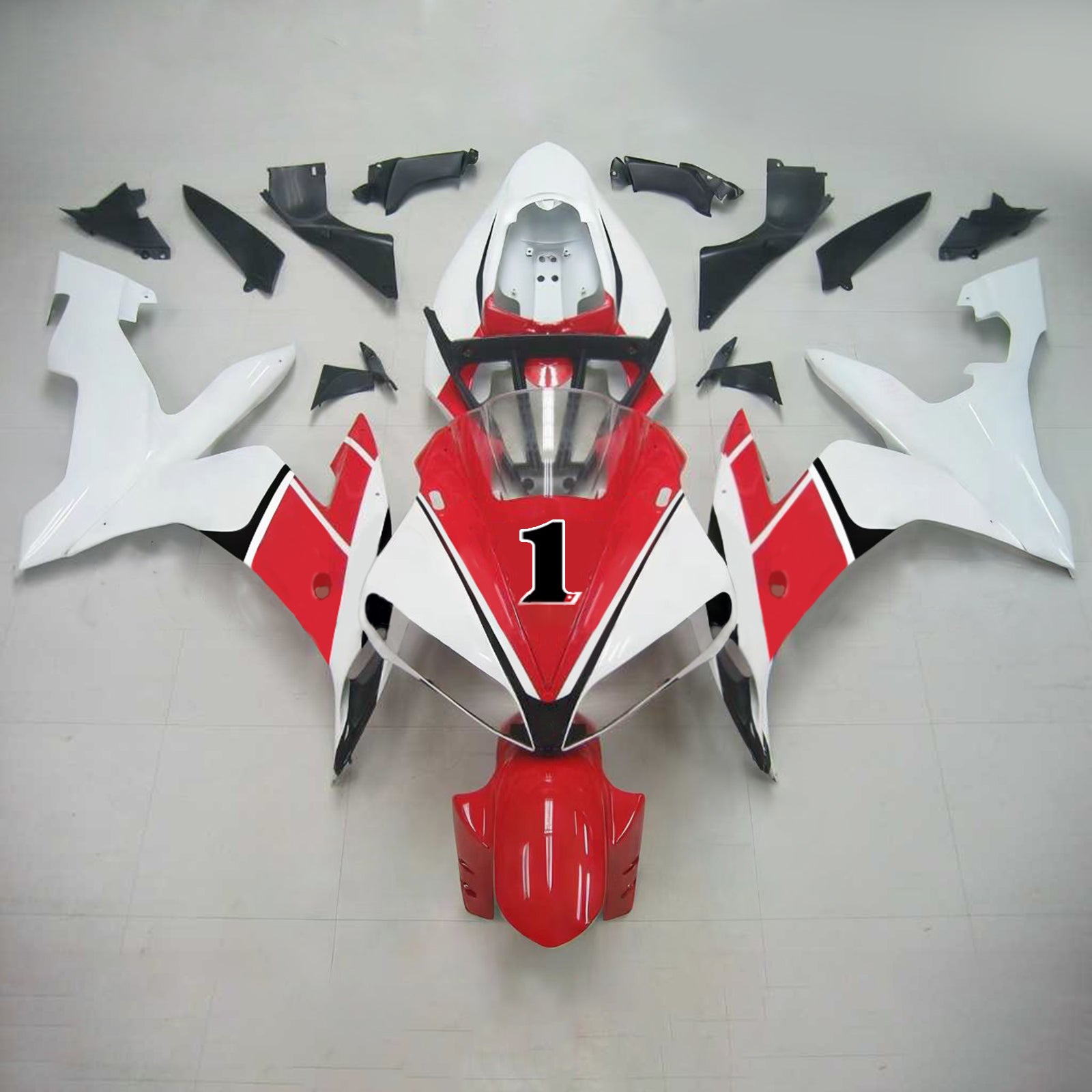 Injection Fairing Kit Bodywork Plastic ABS fit For Yamaha YZF 1000 R1 2004-2006 Red