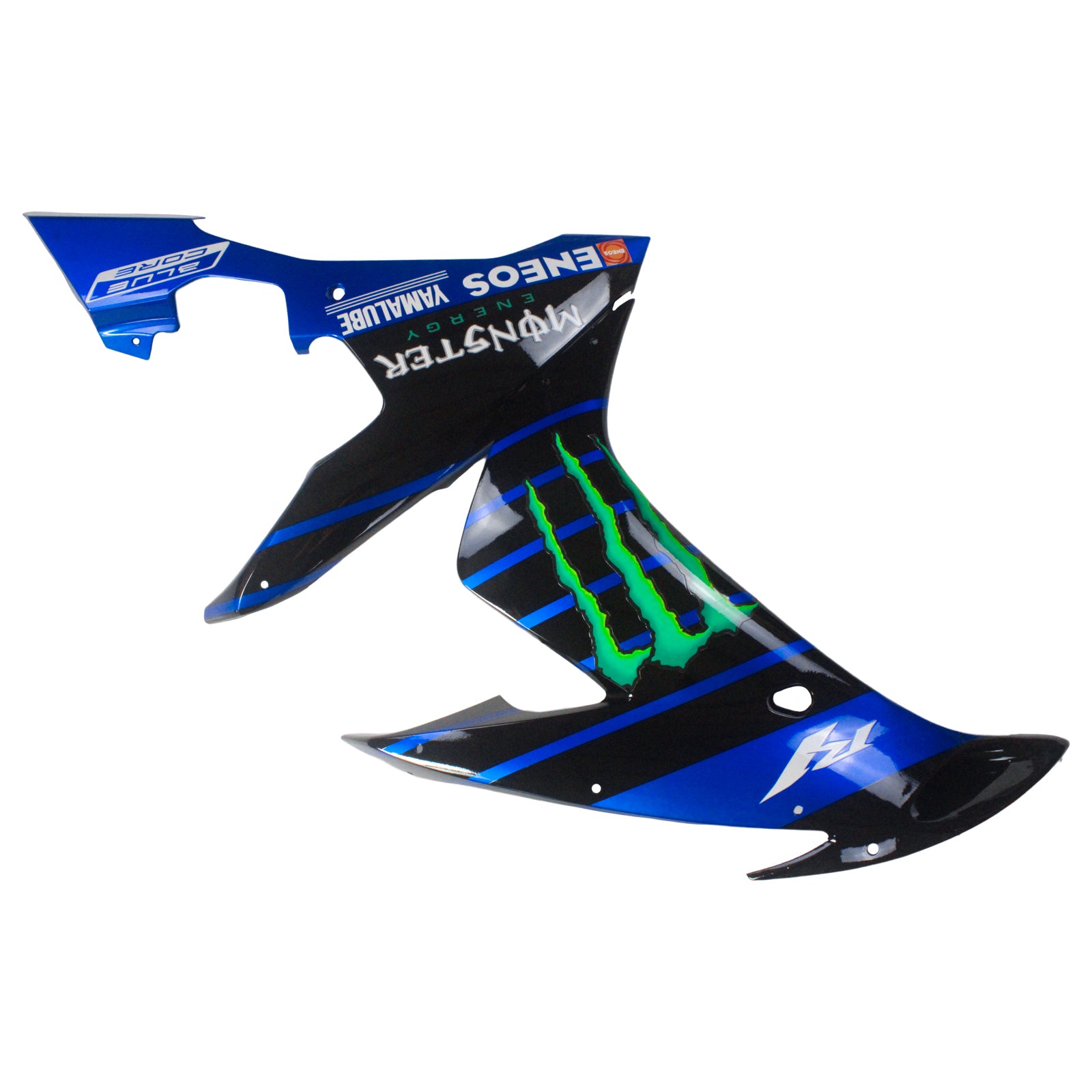 Amotopart Yamaha 2004-2006 YZF 1000 R1 Black Blue Fairing Kit