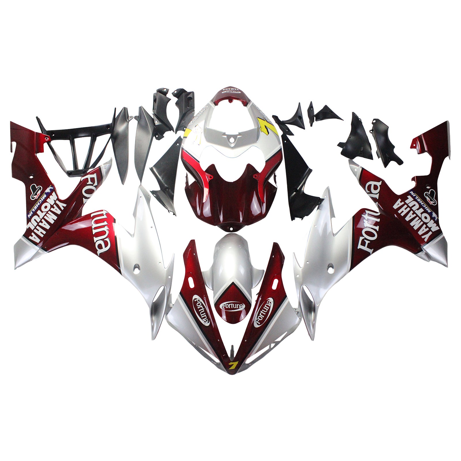 Injection Fairing Kit Bodywork Plastic ABS fit For Yamaha YZF 1000 R1 2004-2006