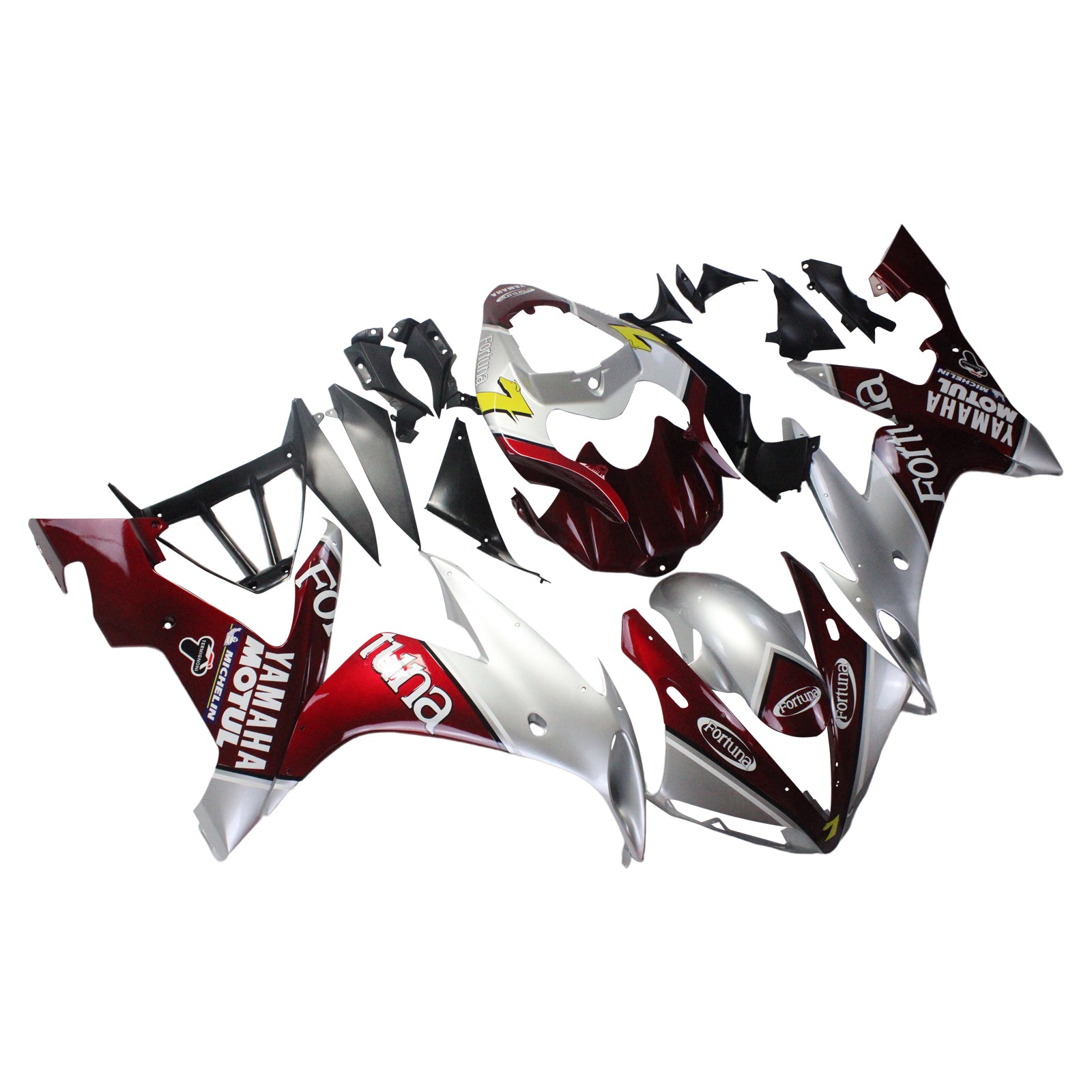 Injection Fairing Kit Bodywork Plastic ABS fit For Yamaha YZF 1000 R1 2004-2006