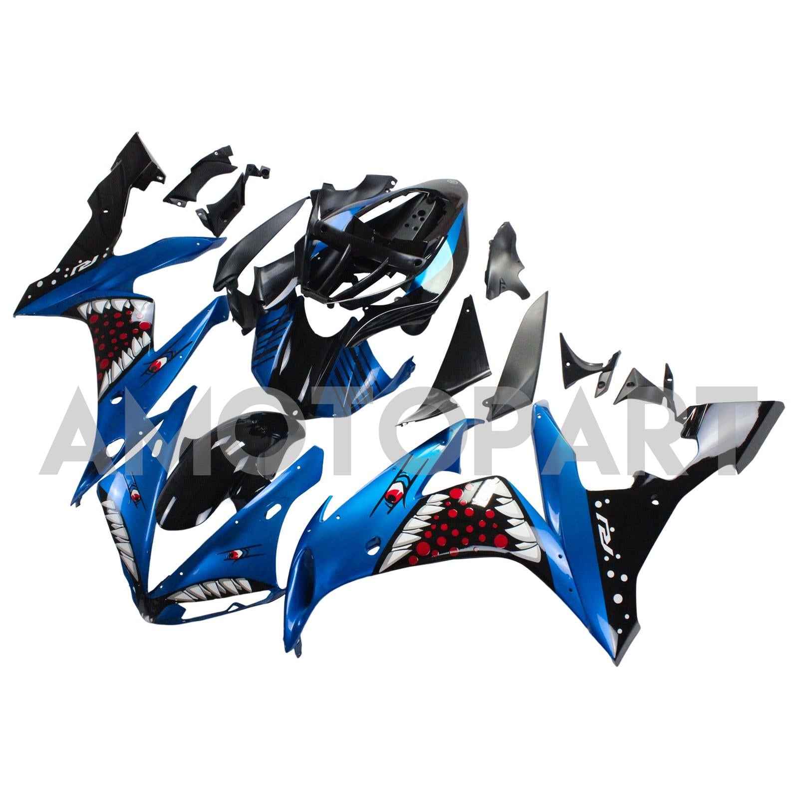 Amotopart Fairing Kit Bodywork Plastic ABS fit For Yamaha YZF 1000 R1 2004-2006