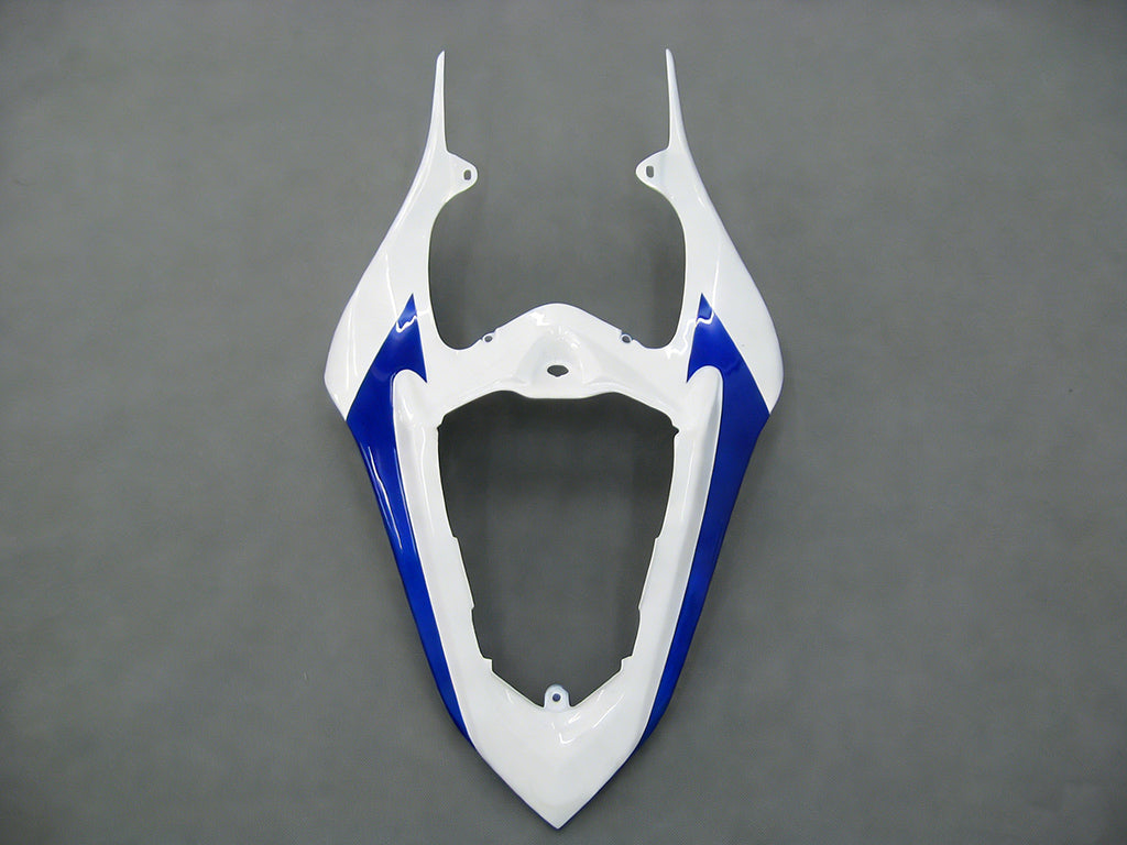Amotopart 2007-2008 Yamaha Yzf 1000 R1 Kit de Fairing Branco e Azul
