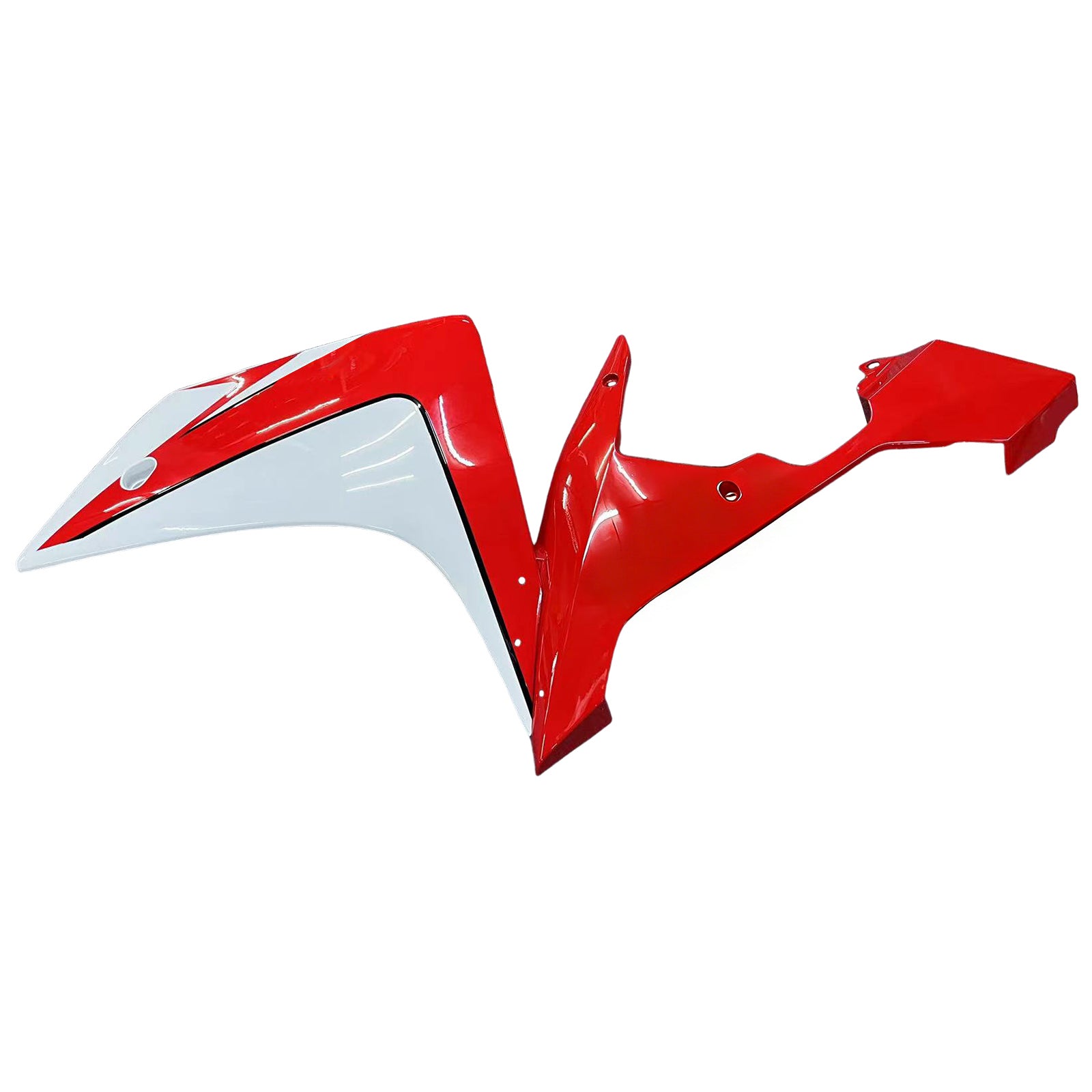 Amotopart 2007–2008 Yamaha YZF 1000 R1 Rot&White Style3 Verkleidungssatz