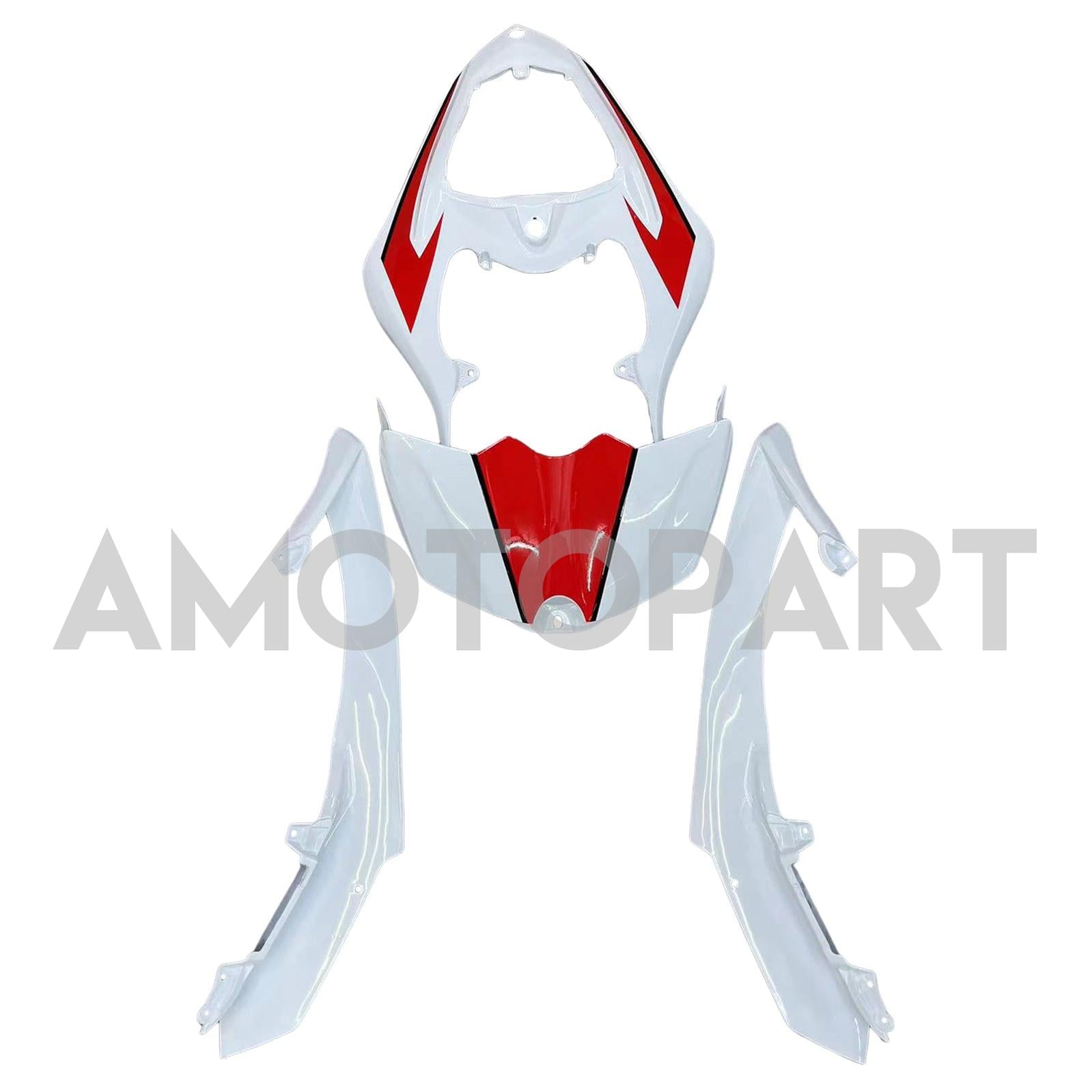 Amotopart 2007-2008 Yamaha YZF 1000 R1 Red&White Style3 Fairing Kit